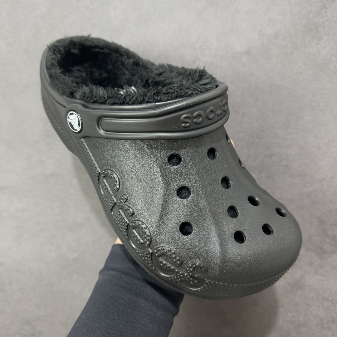 图片[3]-【加毛版】Crocs卡骆驰 明星加绒 透气洞洞运动凉鞋 透明防水袋包装 注意配件需单独购买 同步官方尺码：M4（36-37） M5（37-38）M6（38-39）M7（39-40）M8（41-42）M9（42-43）M10（43-44）标准码-选品中心