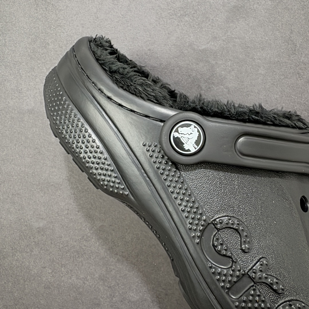 图片[6]-【加毛版】Crocs卡骆驰 明星加绒 透气洞洞运动凉鞋 透明防水袋包装 注意配件需单独购买 同步官方尺码：M4（36-37） M5（37-38）M6（38-39）M7（39-40）M8（41-42）M9（42-43）M10（43-44）标准码-选品中心