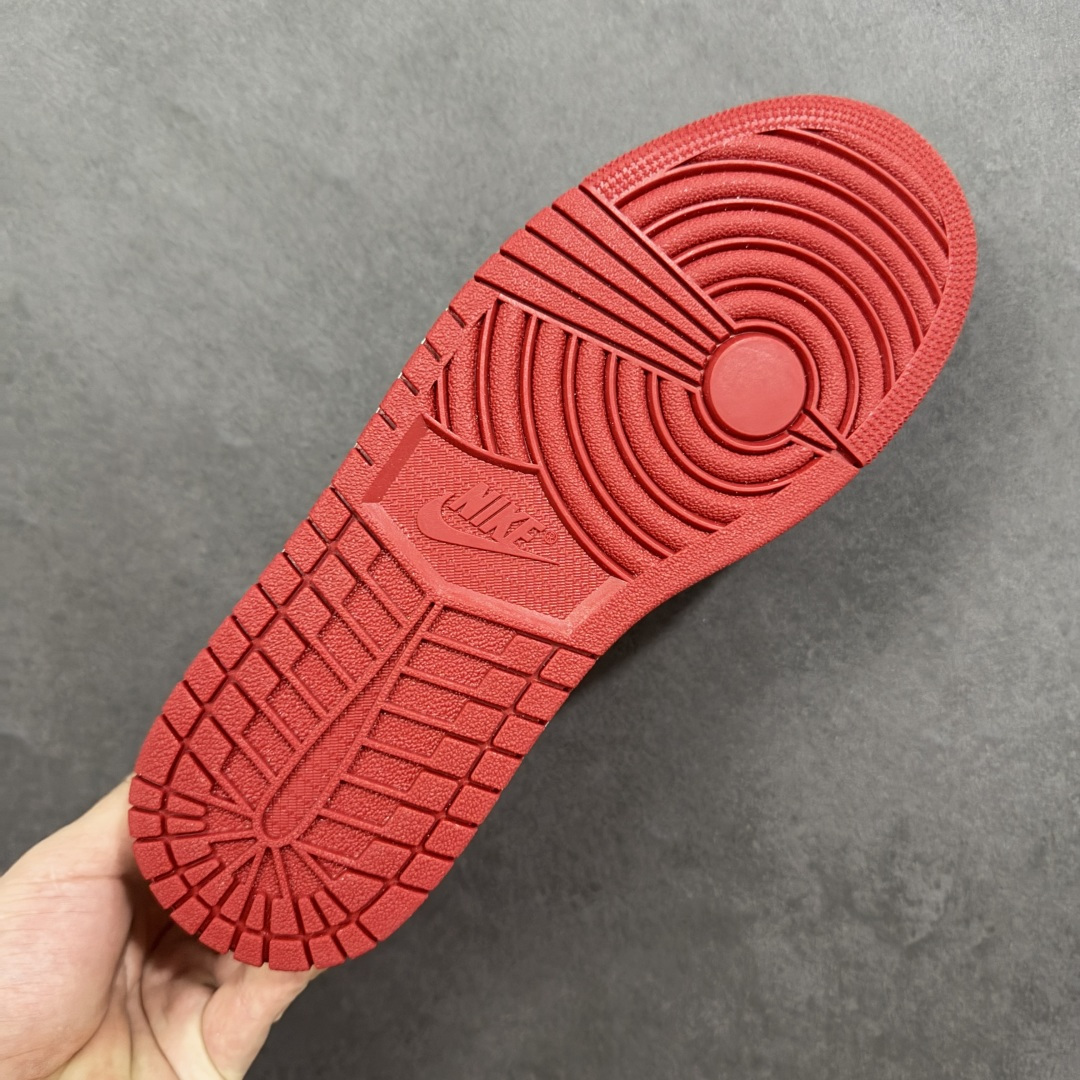 图片[9]-【H11版本】耐克Nike Air Jordan 1 AJ1经典复古经典低帮百搭文化篮球鞋 白红 553558-166 公司级真标半码制#原档案原数据开发版型#采用荔枝纹头层皮革鞋面材质#原厂立体填充鞋舌海绵#中底注胶孔及缜密中底拉帮工艺#原数据开发模具大底 尺码：35.5 36 36.5 37.5 38 38.5 39 40 40.5 41 42 42.5 43 44 44.5 45 46 47.5 编码：H11B270280-选品中心