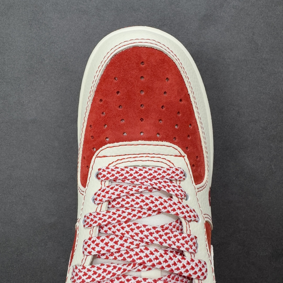 【纯原】Nike Air Force 1'07 Low 马年联名 红马 空军一号低帮休闲板鞋#原楦头原纸