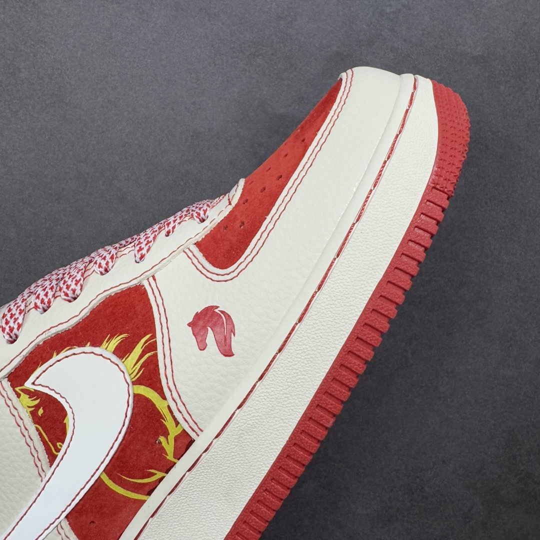 【纯原】Nike Air Force 1'07 Low 马年联名 红马 空军一号低帮休闲板鞋#原楦头原纸