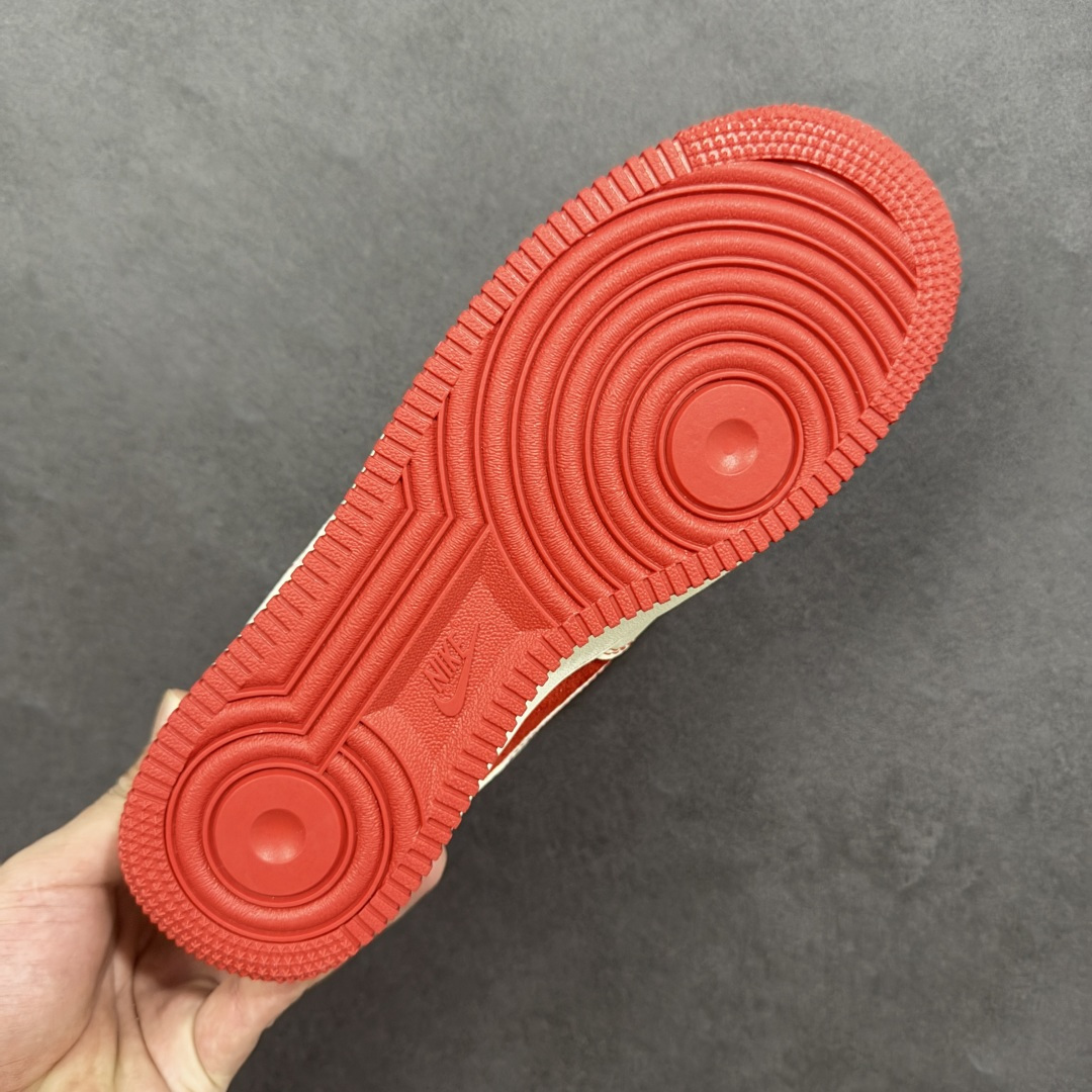 【纯原】Nike Air Force 1'07 Low 马年联名 红马 空军一号低帮休闲板鞋#原楦头原纸