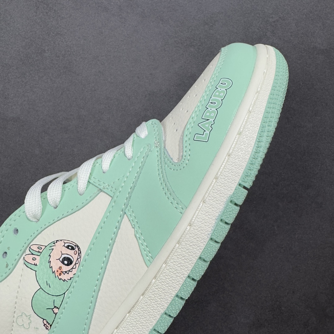 【纯原】Travis Scott x Jordan 1 Low “Labubu拉布布联名” 高端定制 乔