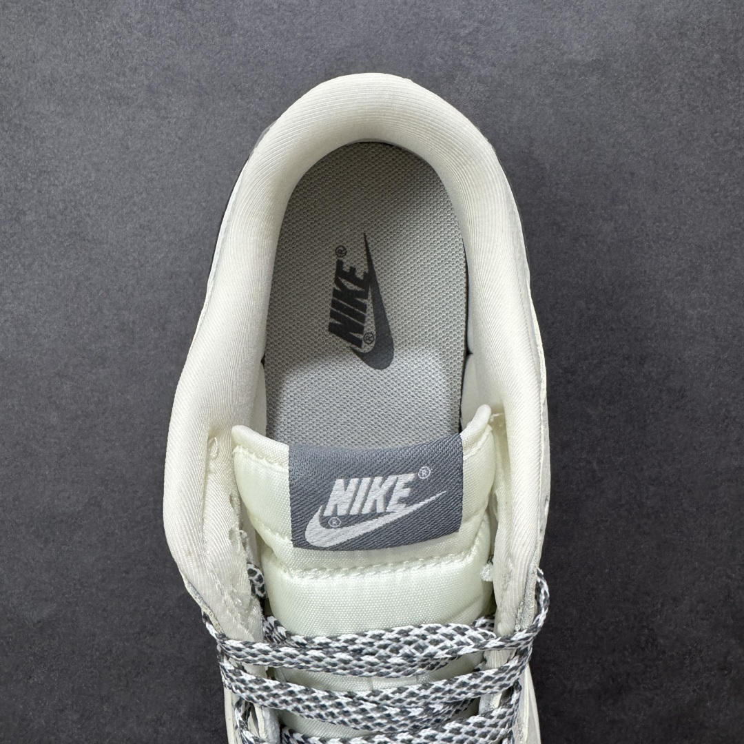 【纯原】高端定制Nike SB Dunk Low “off white联名------白灰双沟” 高端定