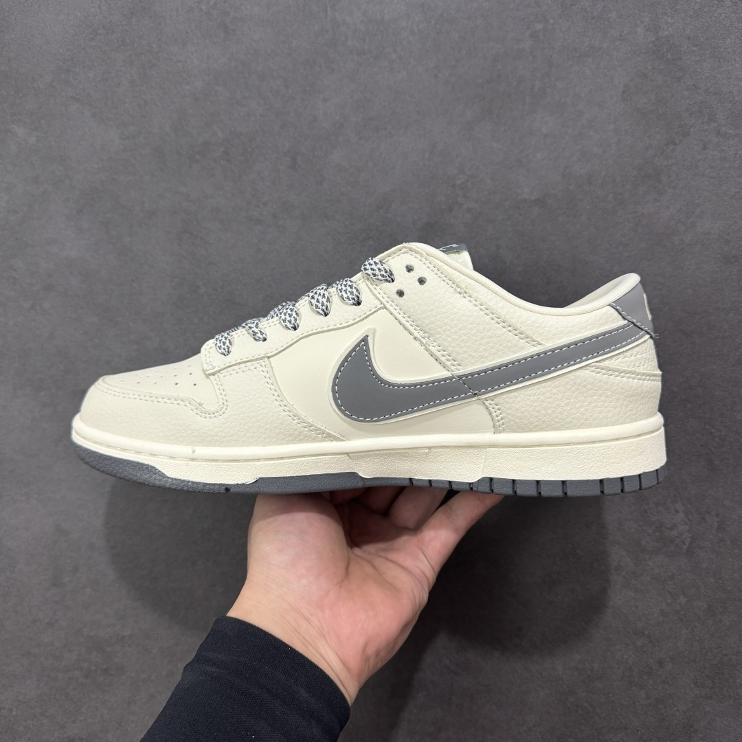 【纯原】高端定制Nike SB Dunk Low “off white联名------白灰双沟” 高端定