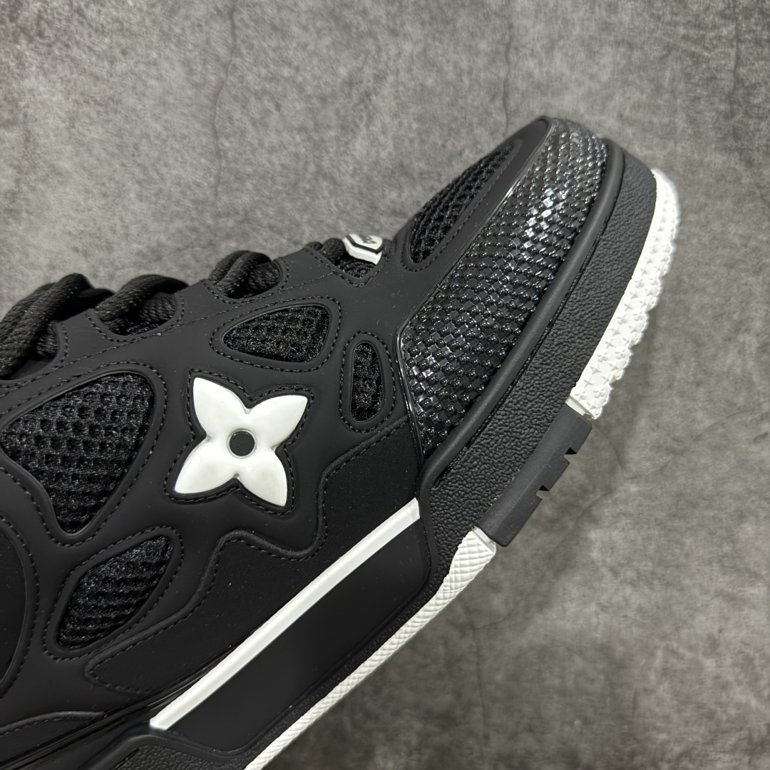 【纯原】广奢高端货 LV Skate 系列 滑板鞋✦ 原楦原纸版开模，鞋型立体饱满✦ 零毛边、零溢胶、零