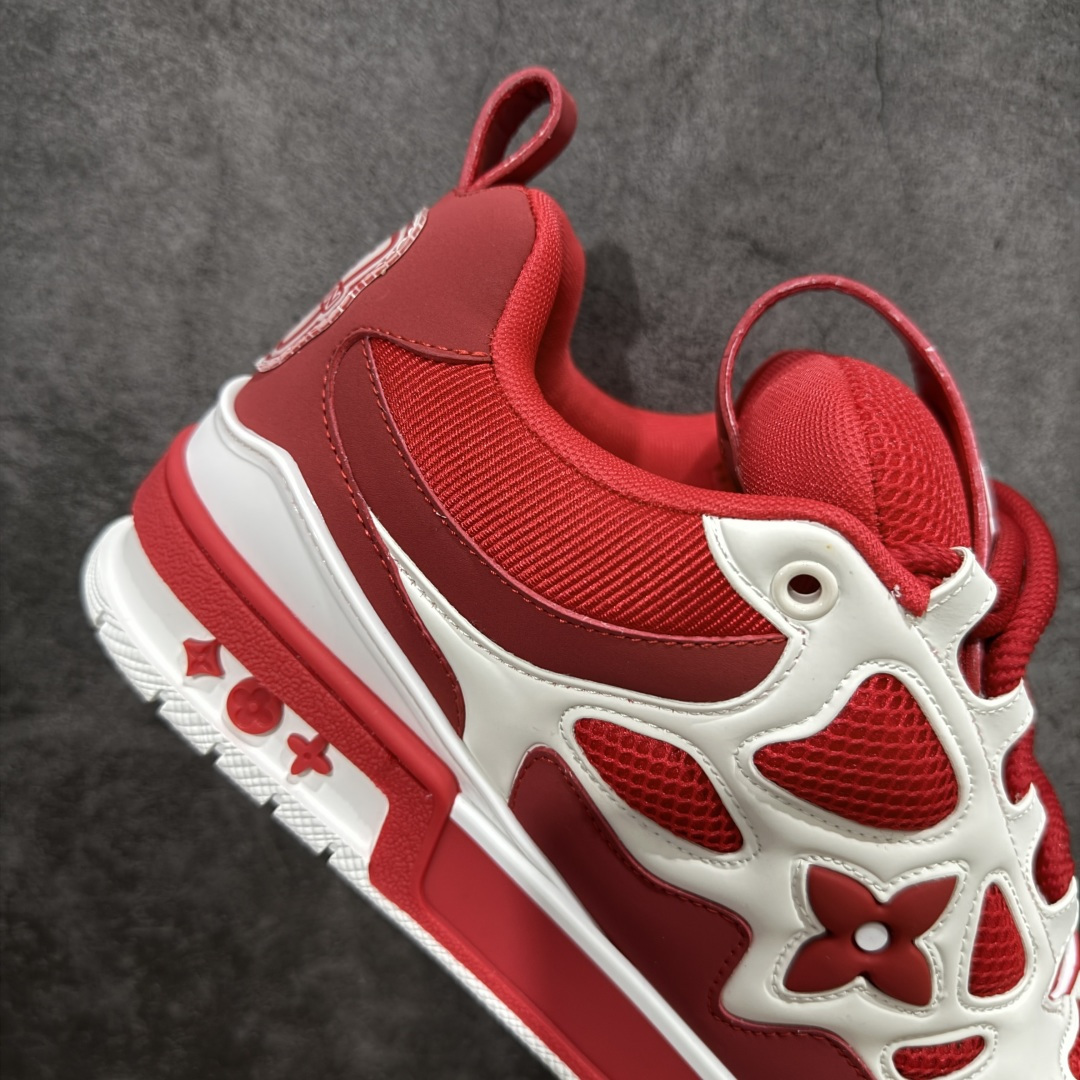 【纯原】广奢高端货 LV Skate 系列 滑板鞋✦ 原楦原纸版开模，鞋型立体饱满✦ 零毛边、零溢胶、零