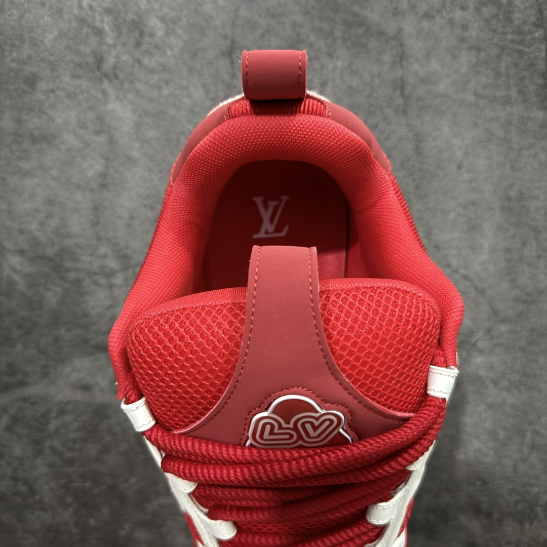 【纯原】广奢高端货 LV Skate 系列 滑板鞋✦ 原楦原纸版开模，鞋型立体饱满✦ 零毛边、零溢胶、零