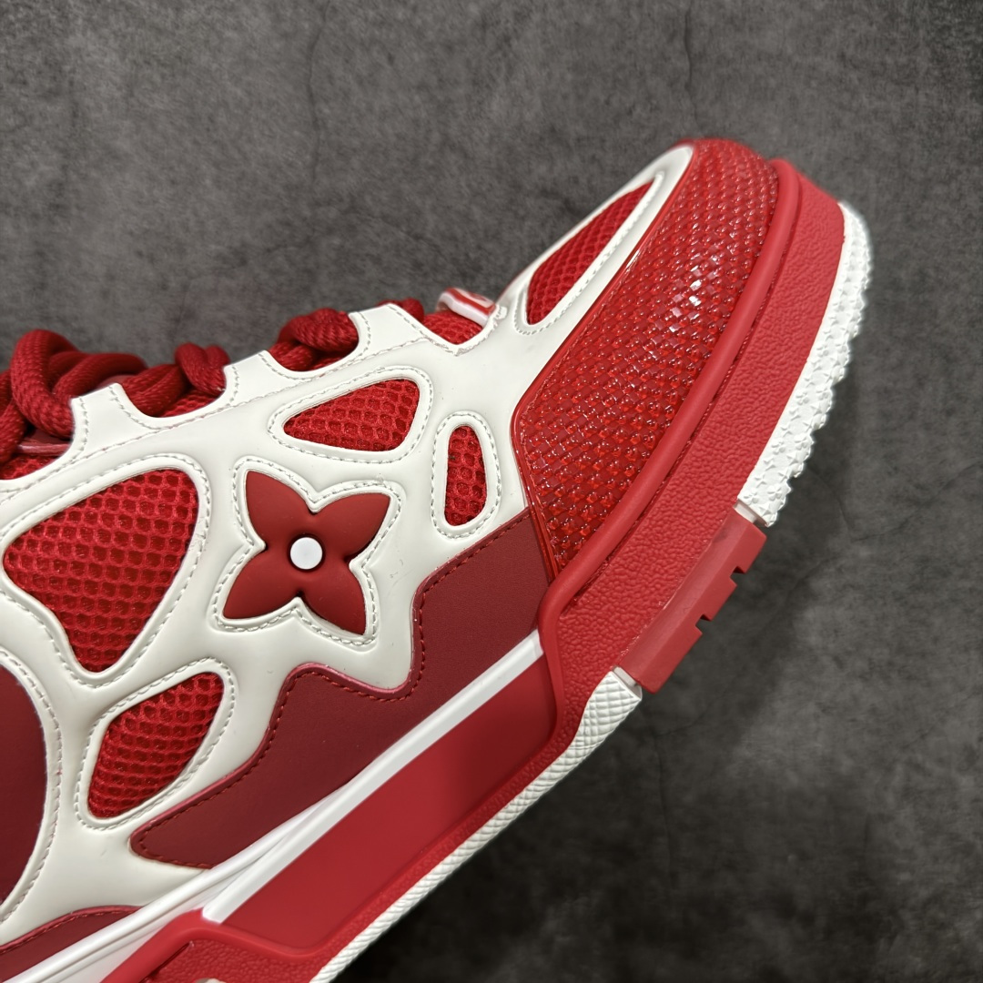 【纯原】广奢高端货 LV Skate 系列 滑板鞋✦ 原楦原纸版开模，鞋型立体饱满✦ 零毛边、零溢胶、零