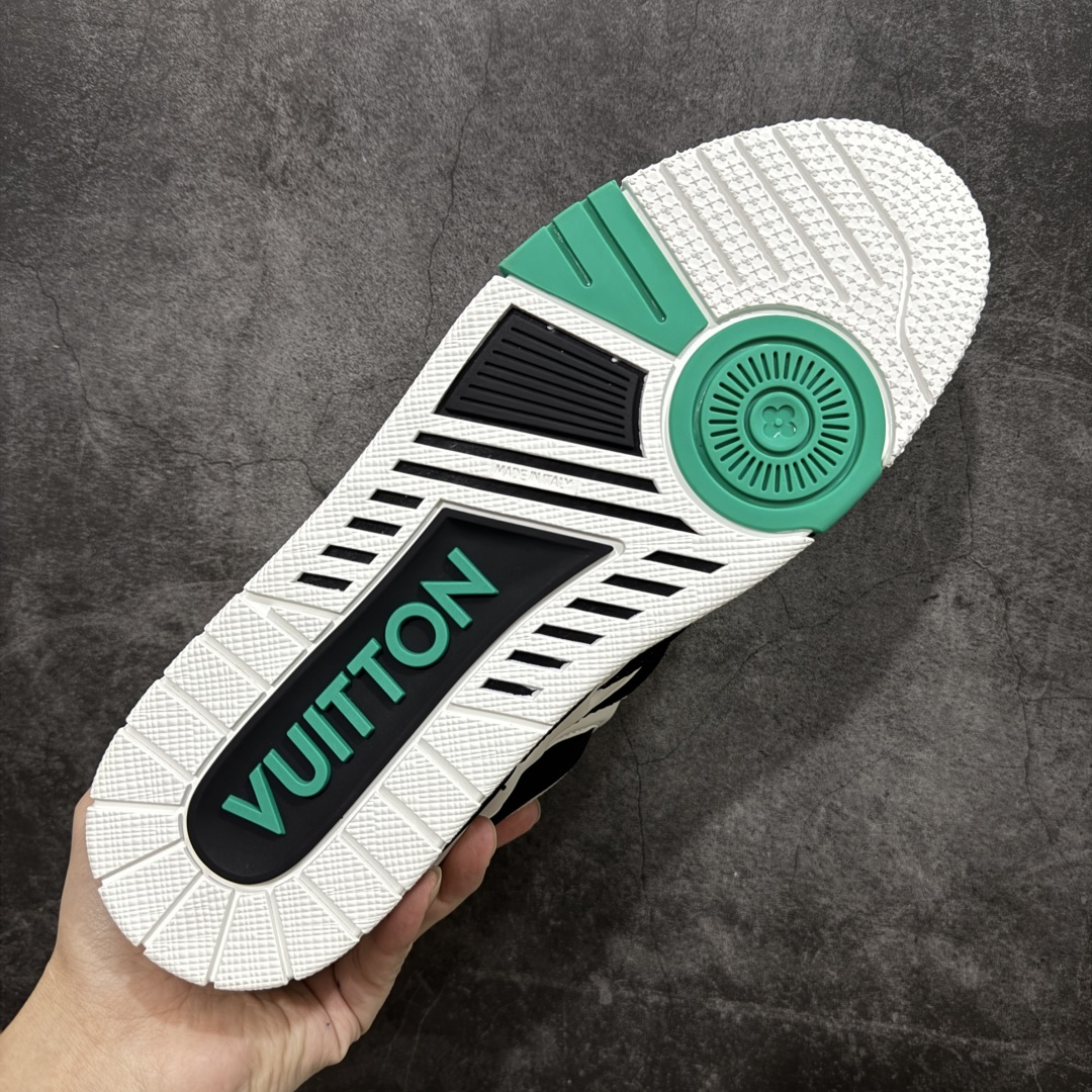 【纯原】广奢高端货 LV Skate 系列 滑板鞋✦ 原楦原纸版开模，鞋型立体饱满✦ 零毛边、零溢胶、零