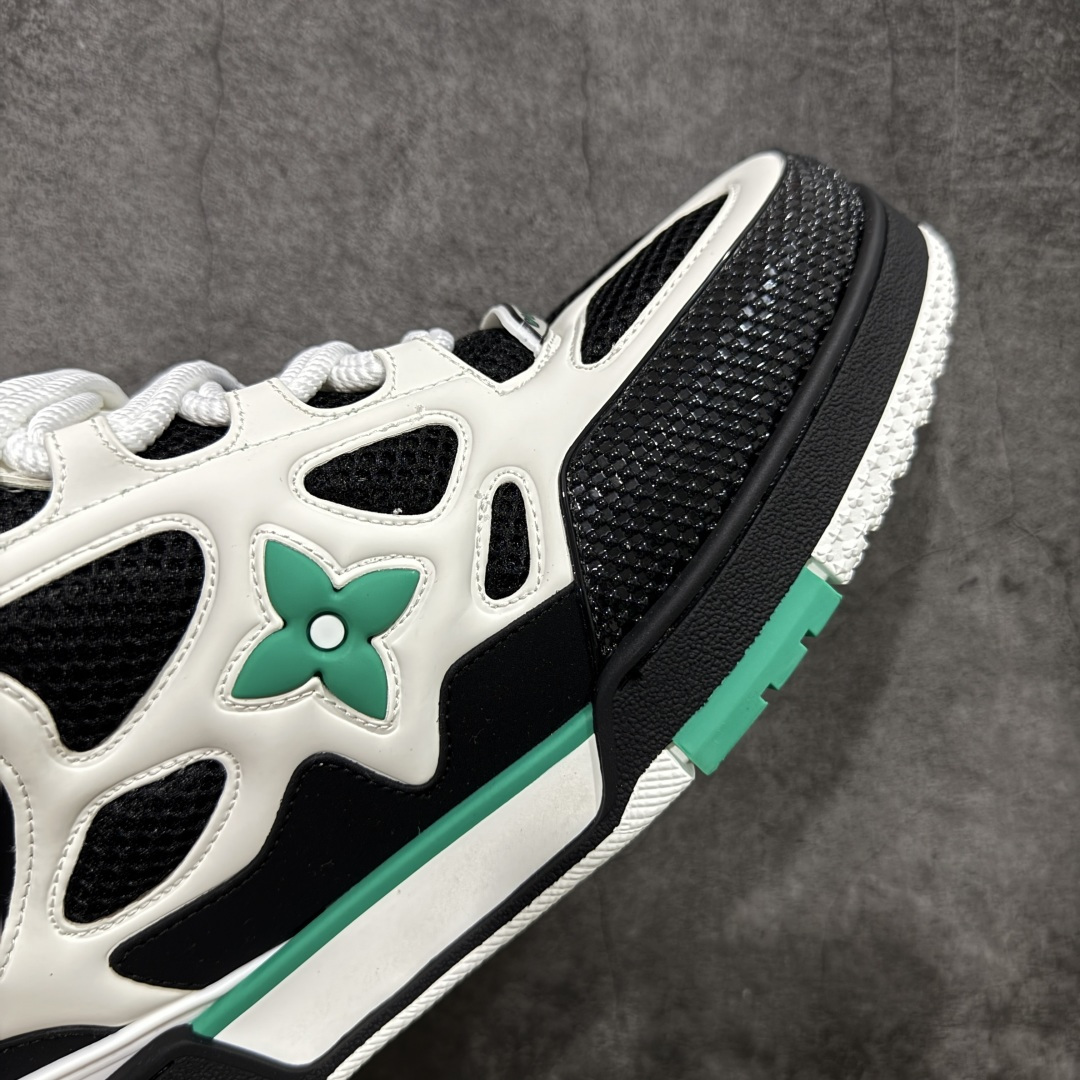 【纯原】广奢高端货 LV Skate 系列 滑板鞋✦ 原楦原纸版开模，鞋型立体饱满✦ 零毛边、零溢胶、零