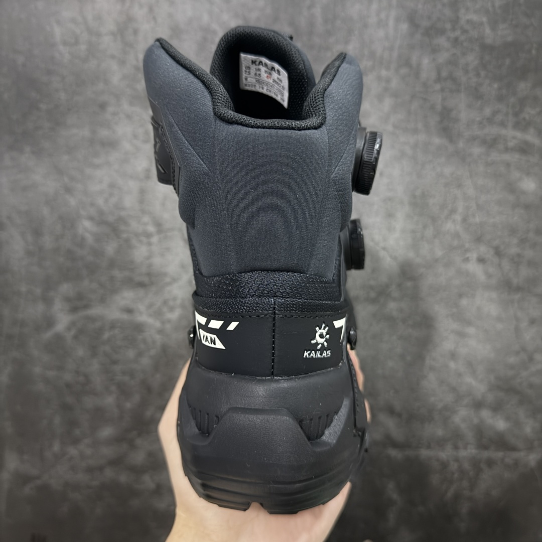 图片[4]-【Top纯原】KAILAS YAN GTX HIGH 凯乐石运动户外舒适时尚防滑防水透气高帮登山徒步鞋 KAILAS凯乐石品牌是全球三大全系攀登品牌之一，于2003年创立于中国广州，致力于为有攀登梦想的户外运动员及爱好者，研发制造功能性专业装备，满足他们在极限环境下安全舒适的需求，凯乐石专注于科技面料的开发及专业功能设计，产品线覆盖登山、攀岩、徒步、越野跑山、露营、旅行等多项户外运动，通过运动员的测试反馈，不断进化迭代，产品荣获国内外大奖71座，发明专利21个，更突破性的自主研发攀登器械，打造出中国的攀登硬实力。 尺码：36 36.5 37.5 38 38.5 39 40 40.5 41 42 42.5 43 44 44.5 45-选品中心