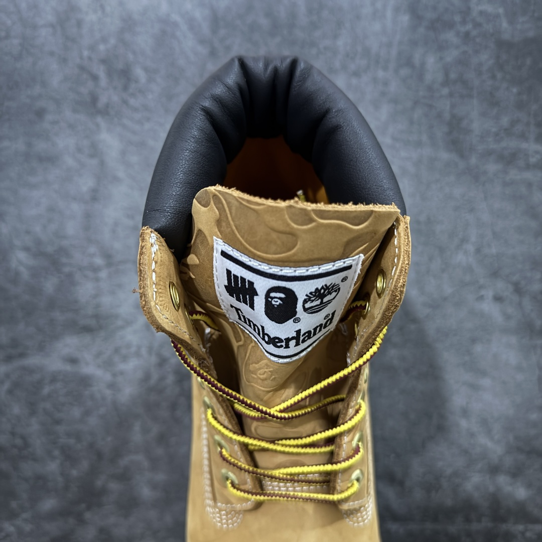 【纯原】Timberland x Bape x Undefeated 天伯伦/添柏岚 猿人头 不败 三方