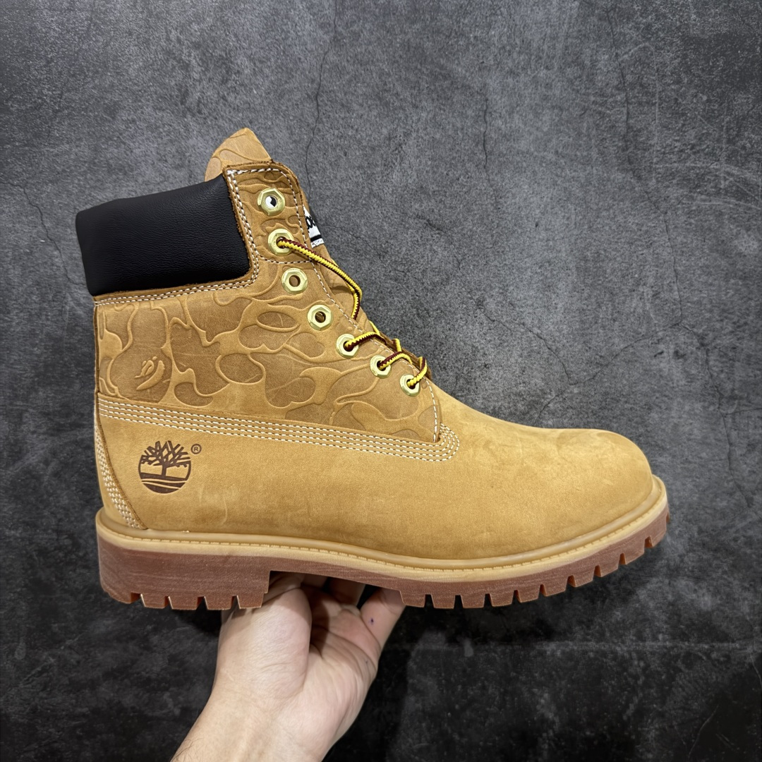 【纯原】Timberland x Bape x Undefeated 天伯伦/添柏岚 猿人头 不败 三方