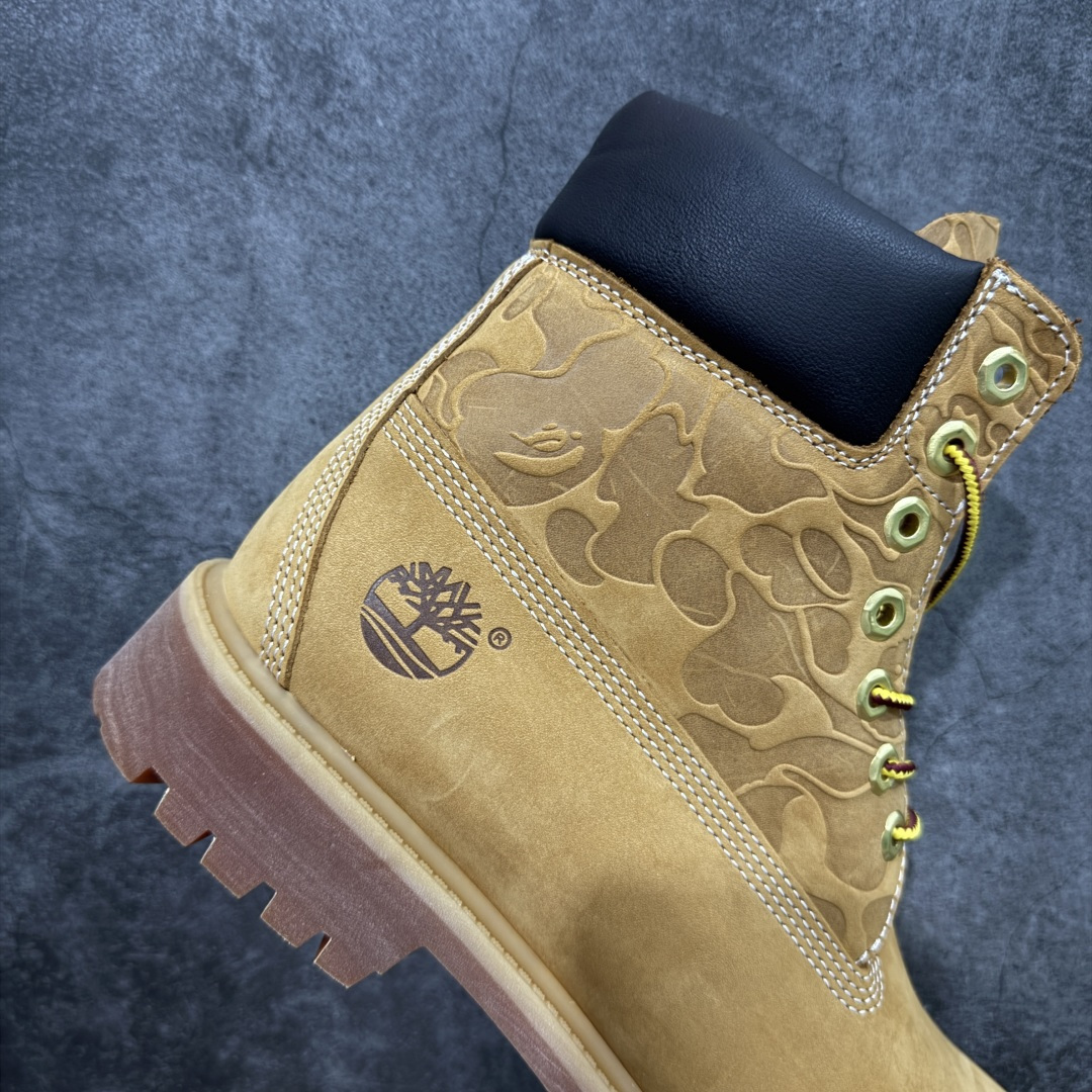 【纯原】Timberland x Bape x Undefeated 天伯伦/添柏岚 猿人头 不败 三方