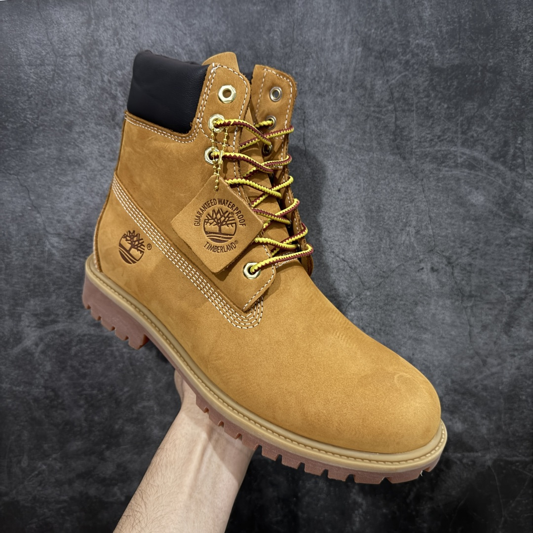 【纯原】Timberland添柏岚/天伯伦经典款功能户外休闲防水高帮大黄靴 大黑靴 男码七孔10061 