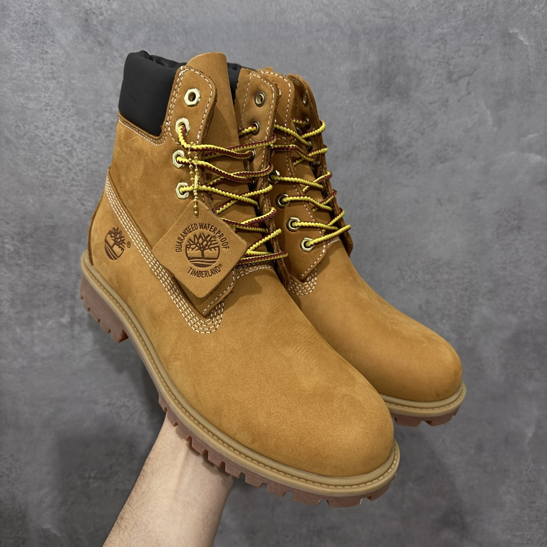 【莞顶礼盒版】Timberland添柏岚/天伯伦经典款功能户外休闲防水高帮大黄靴 大黑靴 男码七孔10061 女码六孔10361 中山宝元原厂订单 ZP一样的东西 原档案数据开发量产 原厂比配 所有细节完全官网同步一致 原厂特供防水牛皮 区别市面防水涂层版本 注塑大底 原厂宝元注射机 原厂防伪标紫光灯可扫 最新工艺电脑车线 四线并齐 横折动态防泼水 正品一致全牛皮领口/内里 抗疲劳减震蜂窝鞋垫 完全还原正品工艺 所有细节 包装 配件 完美对比专柜 海淘高端客户可了解 国外销售渠道淘宝各网店 正常尺码 尺码:36-45-选品中心