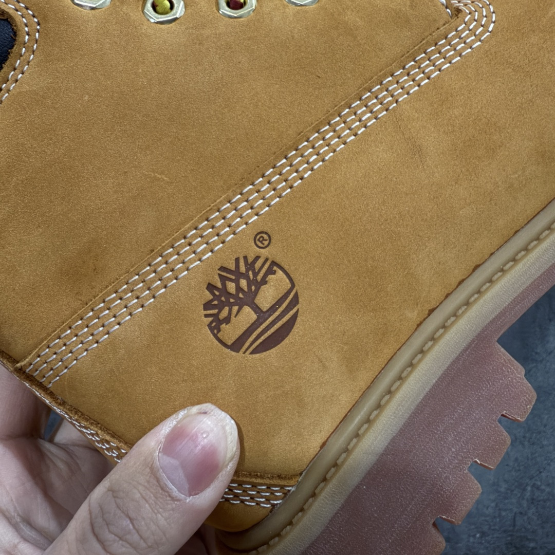 图片[3]-【莞顶礼盒版】Timberland添柏岚/天伯伦经典款功能户外休闲防水高帮大黄靴 大黑靴 男码七孔10061 女码六孔10361 中山宝元原厂订单 ZP一样的东西 原档案数据开发量产 原厂比配 所有细节完全官网同步一致 原厂特供防水牛皮 区别市面防水涂层版本 注塑大底 原厂宝元注射机 原厂防伪标紫光灯可扫 最新工艺电脑车线 四线并齐 横折动态防泼水 正品一致全牛皮领口/内里 抗疲劳减震蜂窝鞋垫 完全还原正品工艺 所有细节 包装 配件 完美对比专柜 海淘高端客户可了解 国外销售渠道淘宝各网店 正常尺码 尺码：36-45-选品中心