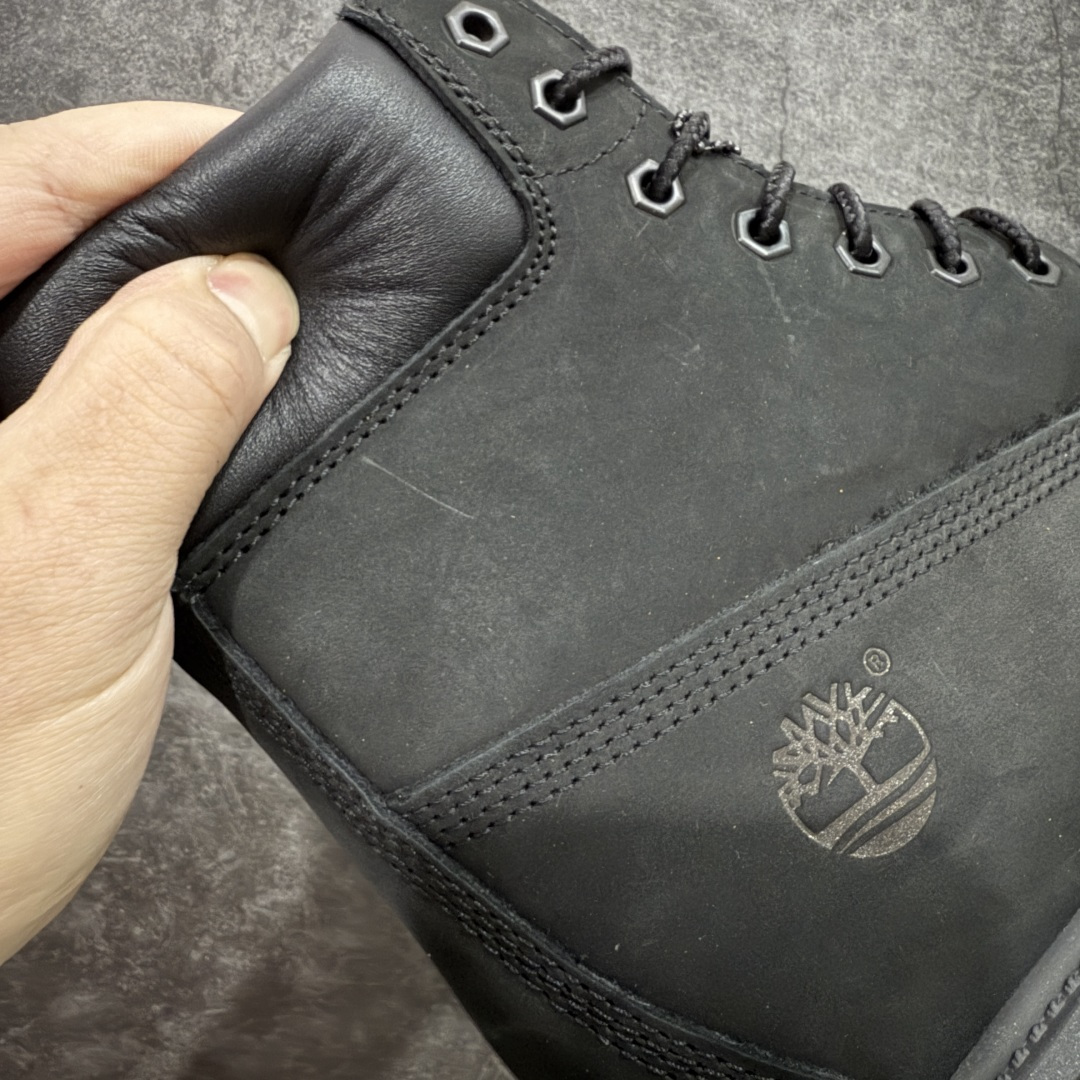 图片[3]-【莞顶礼盒版】Timberland添柏岚/天伯伦经典款功能户外休闲防水高帮大黄靴 大黑靴 男码七孔10061 女码六孔10361 中山宝元原厂订单 ZP一样的东西 原档案数据开发量产 原厂比配 所有细节完全官网同步一致 原厂特供防水牛皮 区别市面防水涂层版本 注塑大底 原厂宝元注射机 原厂防伪标紫光灯可扫 最新工艺电脑车线 四线并齐 横折动态防泼水 正品一致全牛皮领口/内里 抗疲劳减震蜂窝鞋垫 完全还原正品工艺 所有细节 包装 配件 完美对比专柜 海淘高端客户可了解 国外销售渠道淘宝各网店 正常尺码 尺码：36-45-选品中心