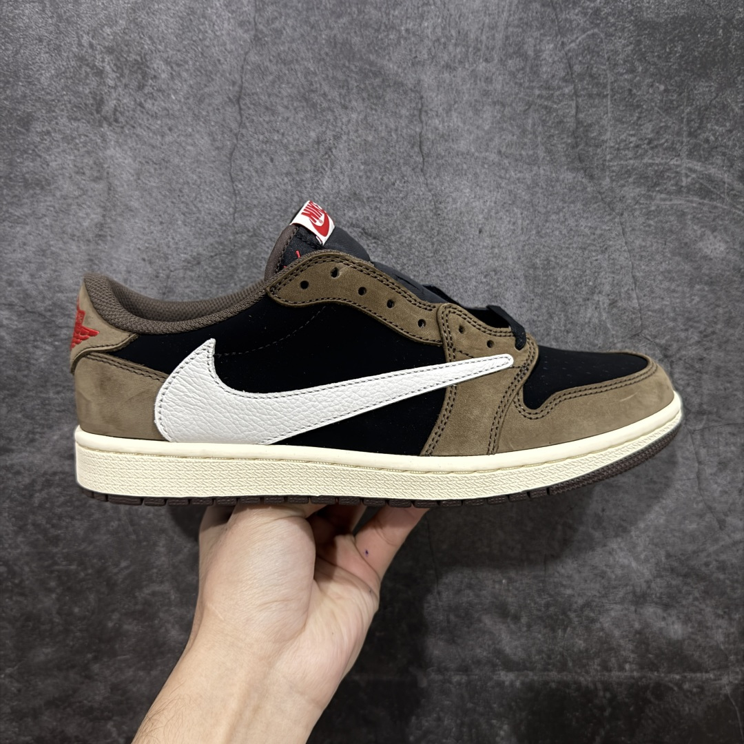 【XE纯原】Travis Scott x Air Jordan AJ1 Low OG SP TS联名 倒