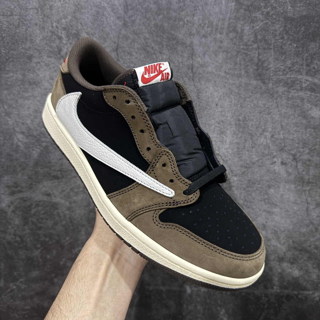 【XE纯原】Travis Scott x Air Jordan AJ1 Low OG SP TS联名 倒