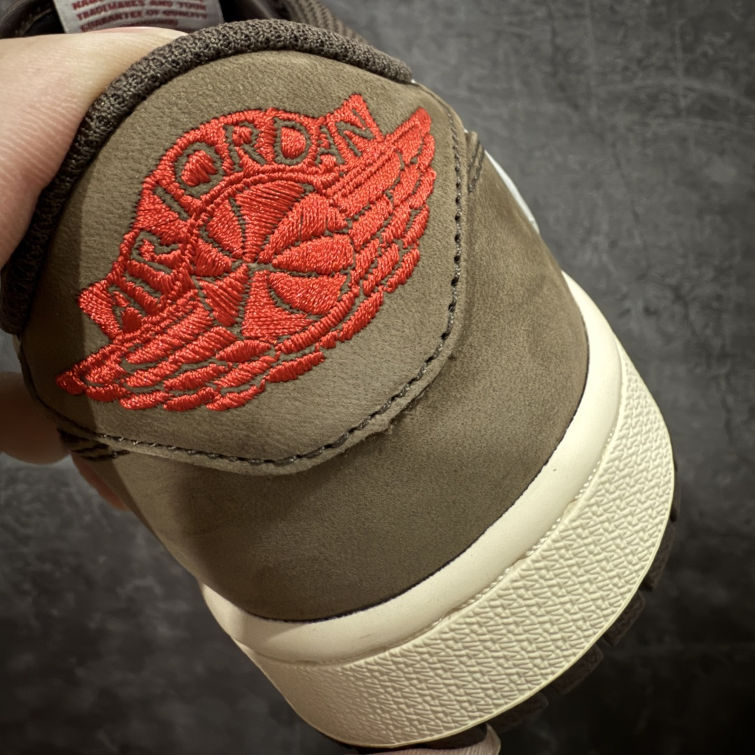 【XE纯原】Travis Scott x Air Jordan AJ1 Low OG SP TS联名 倒