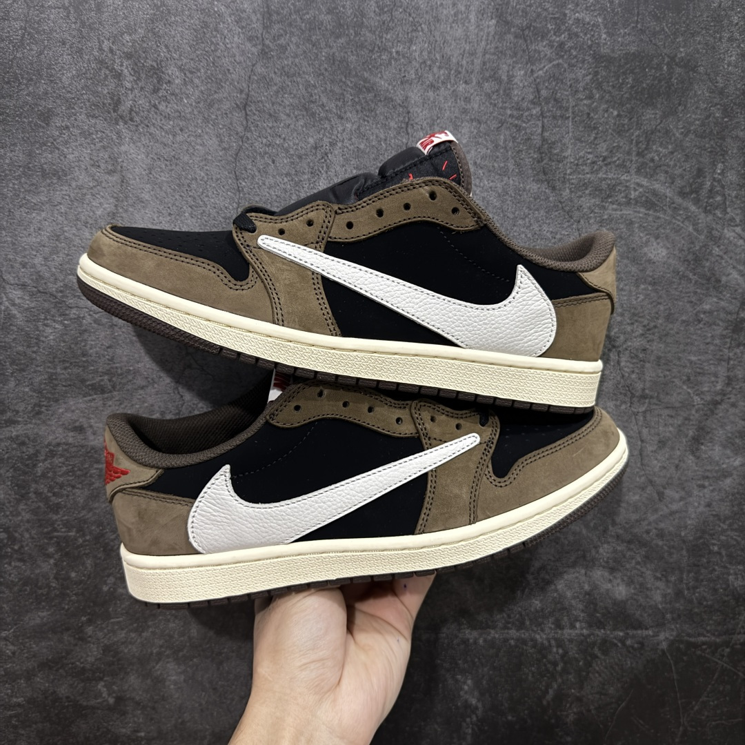 【XE纯原】Travis Scott x Air Jordan AJ1 Low OG SP TS联名 倒