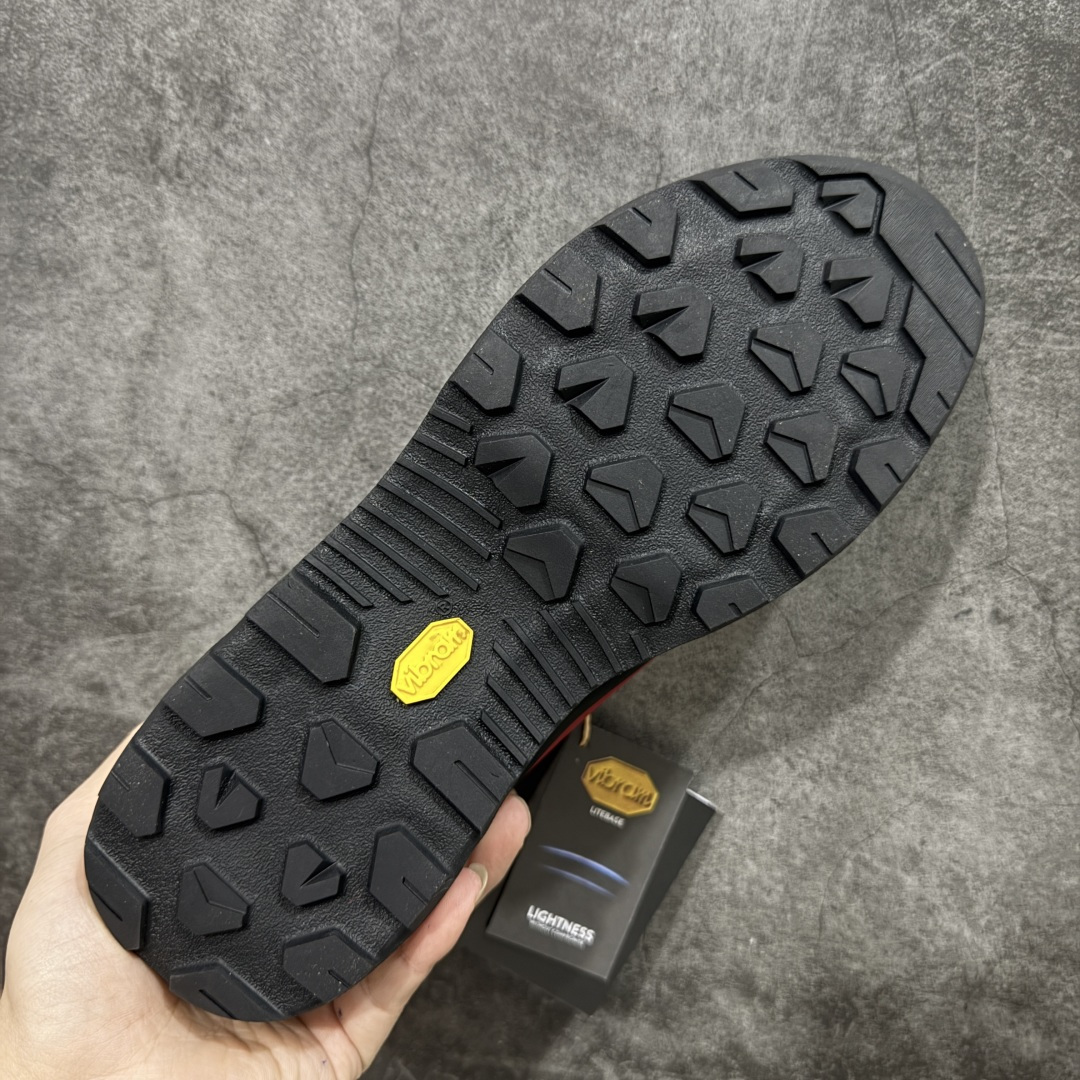 【纯原】Arcteryx始祖鸟 Konseal Shoe 舒适 防滑耐磨透气支撑抓地 登山鞋 沙色 黑红