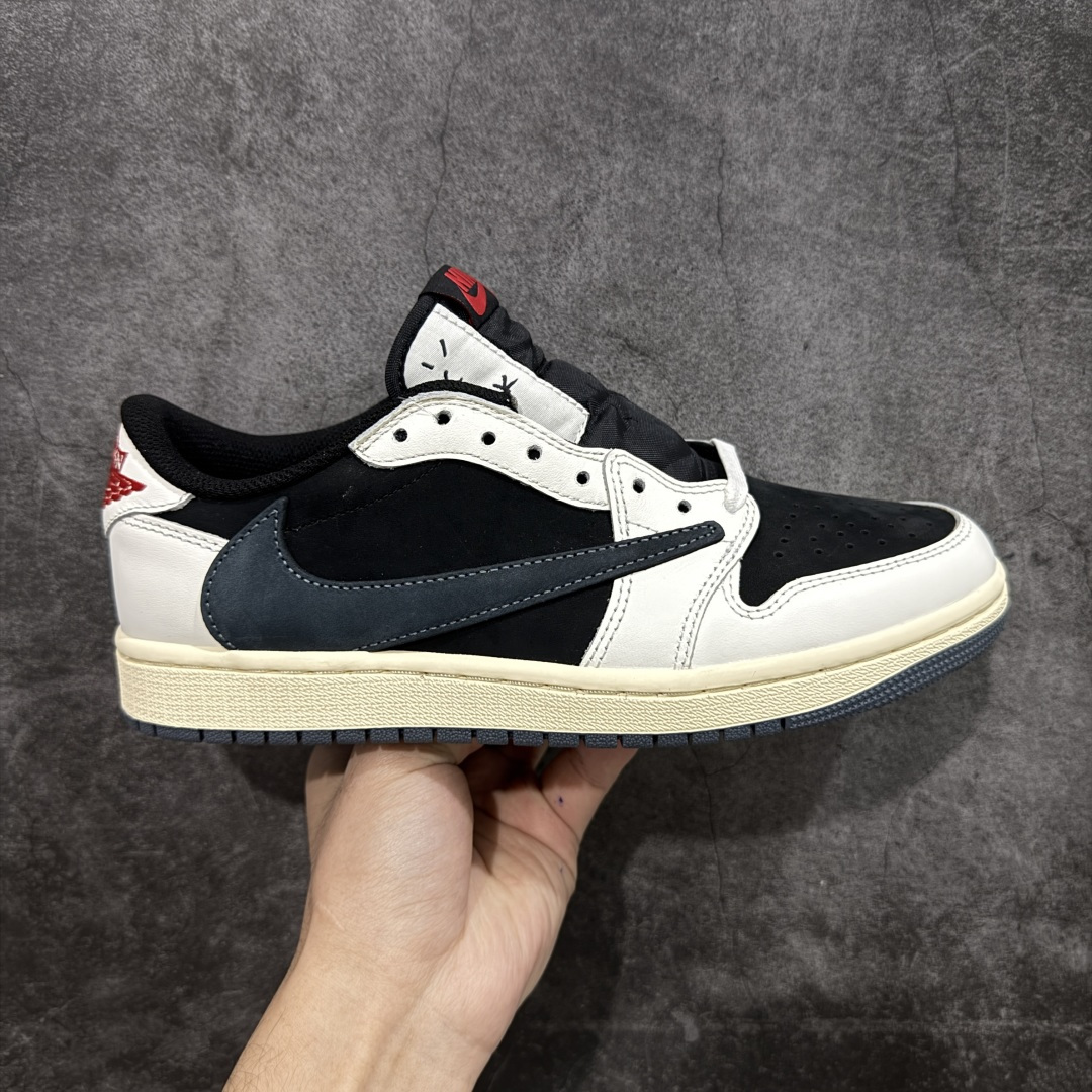 【纯原】Air Jordan 1 x Travis Scott AJ1 x TS联名黑蓝倒钩低帮 DZ4
