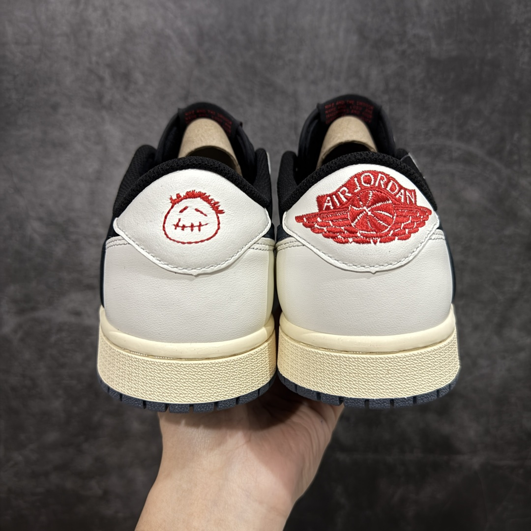 【纯原】Air Jordan 1 x Travis Scott AJ1 x TS联名黑蓝倒钩低帮 DZ4