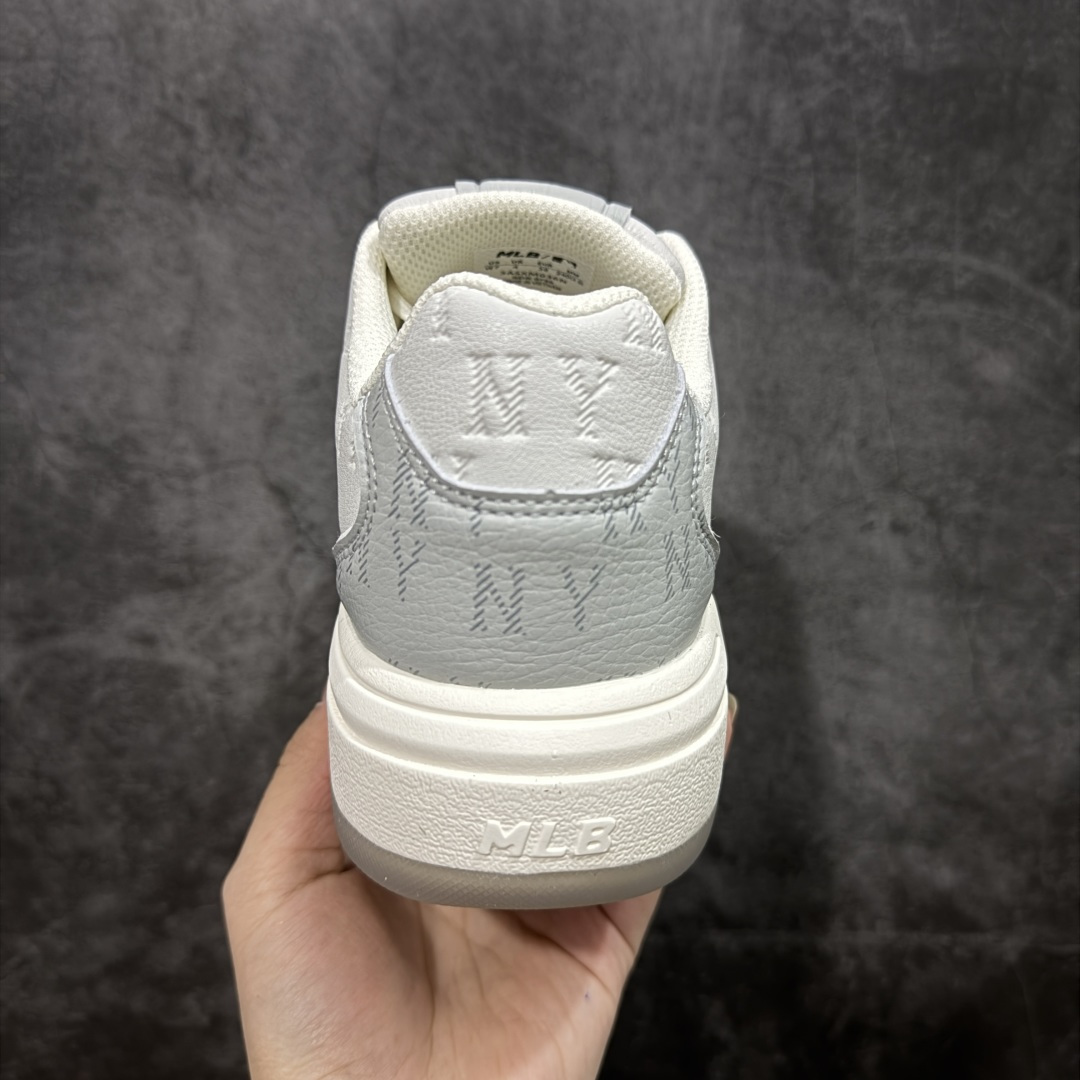【纯原】MLB Chunky Liner Basic NY复古印花学长鞋系列低帮轻量增高厚底百搭休闲运动