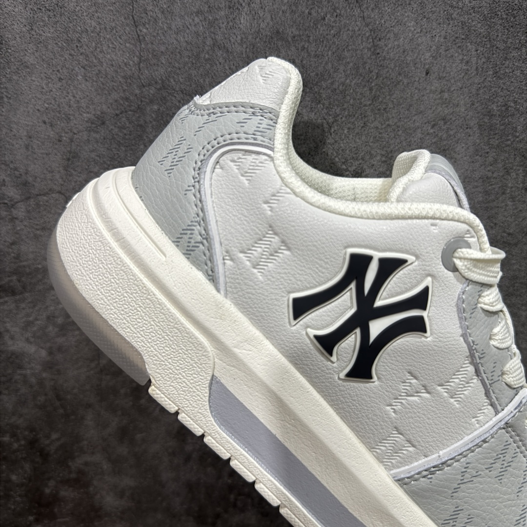 【纯原】MLB Chunky Liner Basic NY复古印花学长鞋系列低帮轻量增高厚底百搭休闲运动