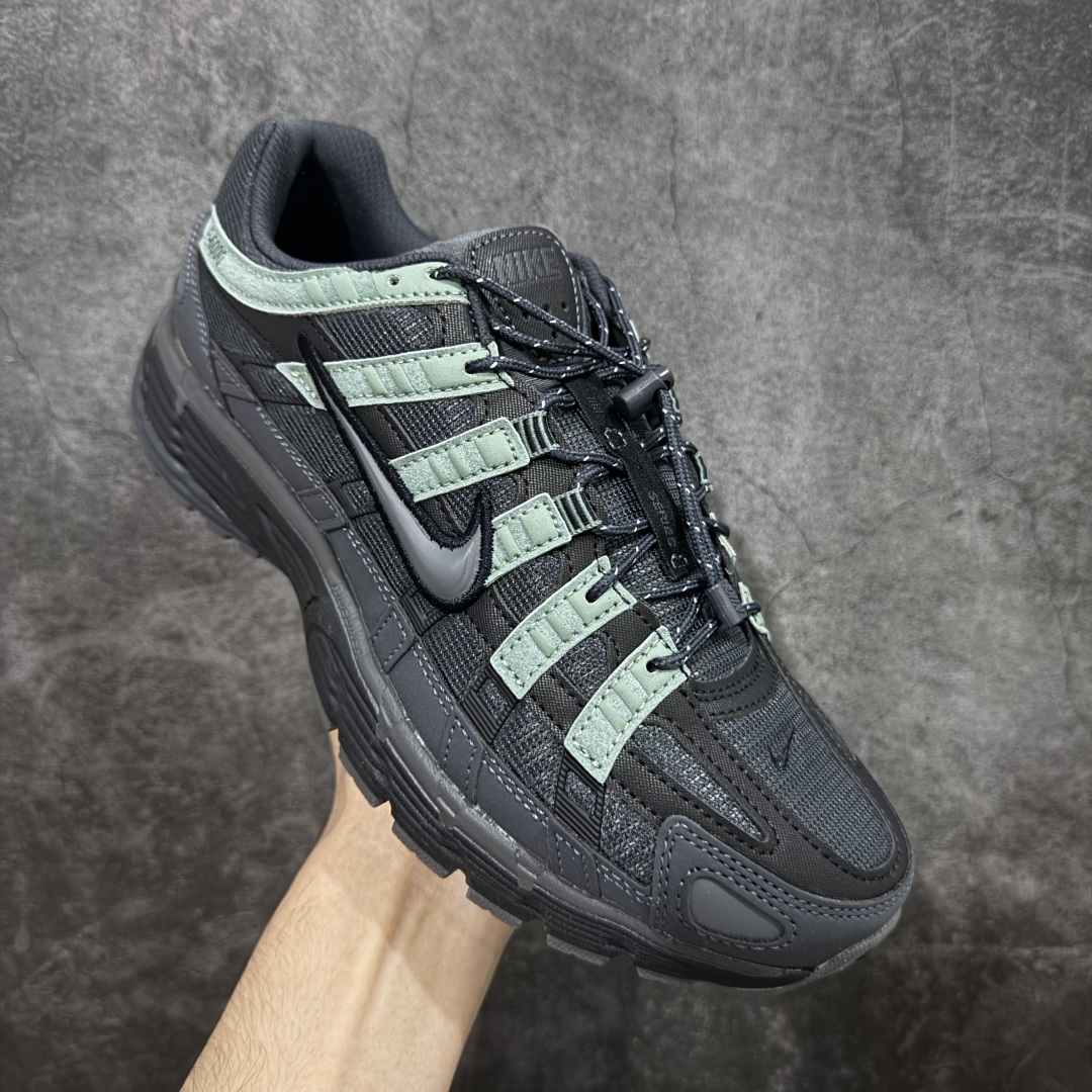 【纯原】NK P-6000 复古老爹休闲运动鞋 黑灰绿全新公司级品质 组合大底 中底拉帮等细节区别市售通