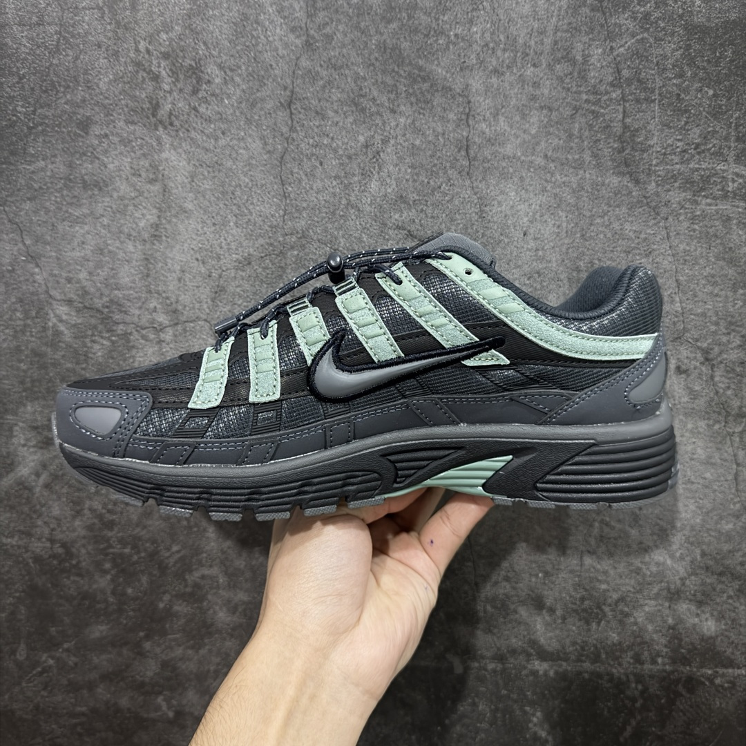 【纯原】NK P-6000 复古老爹休闲运动鞋 黑灰绿全新公司级品质 组合大底 中底拉帮等细节区别市售通