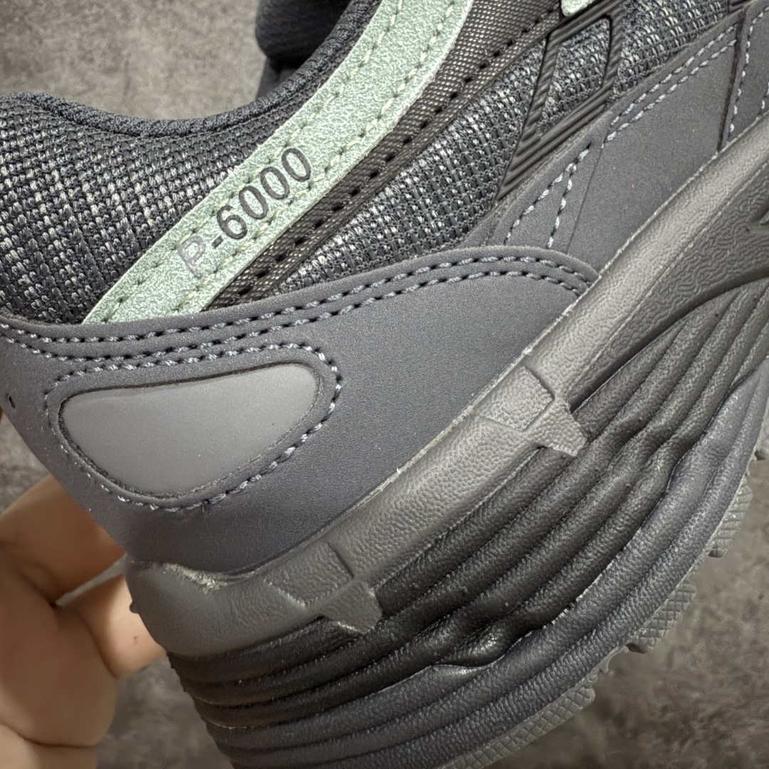 【纯原】NK P-6000 复古老爹休闲运动鞋 黑灰绿全新公司级品质 组合大底 中底拉帮等细节区别市售通