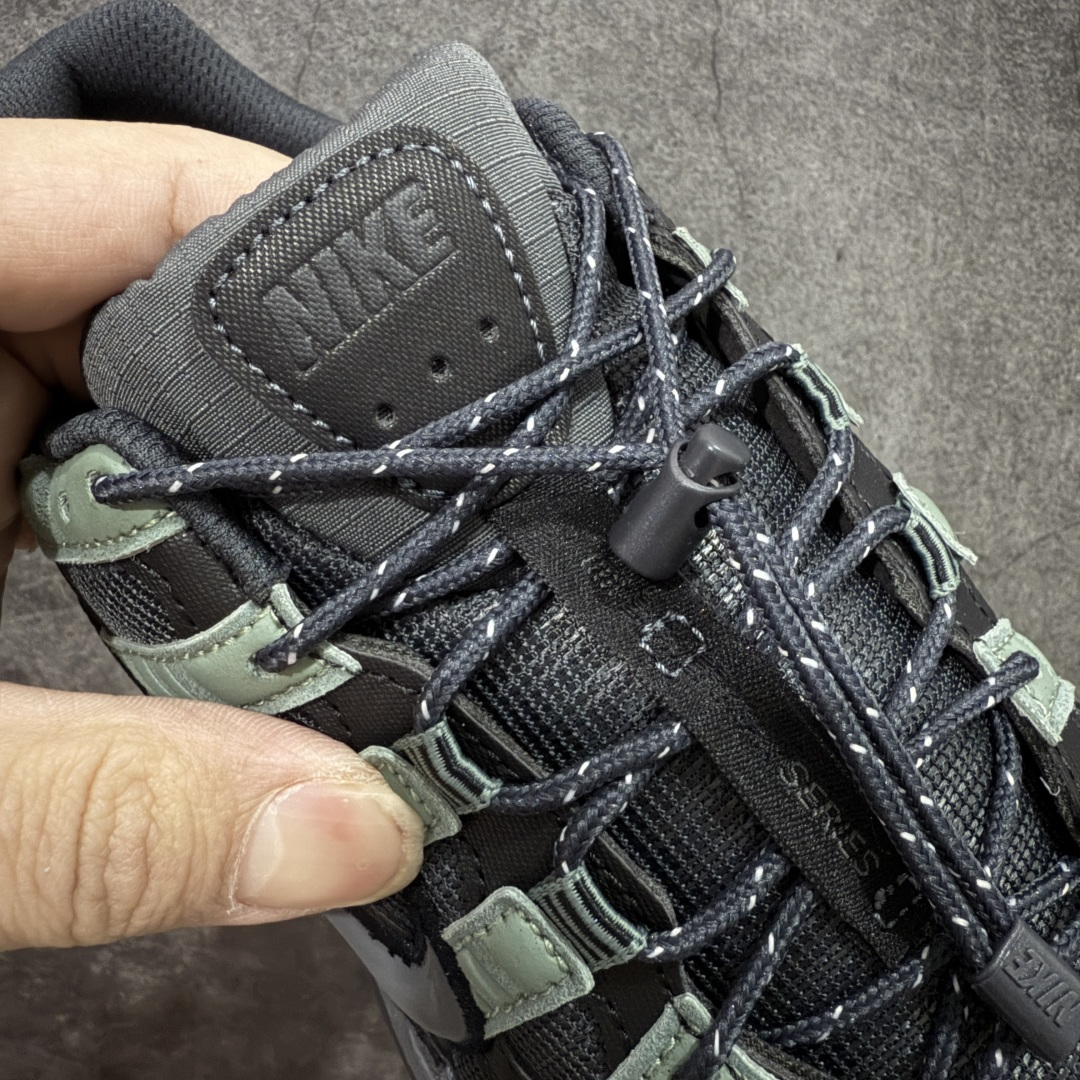 【纯原】NK P-6000 复古老爹休闲运动鞋 黑灰绿全新公司级品质 组合大底 中底拉帮等细节区别市售通