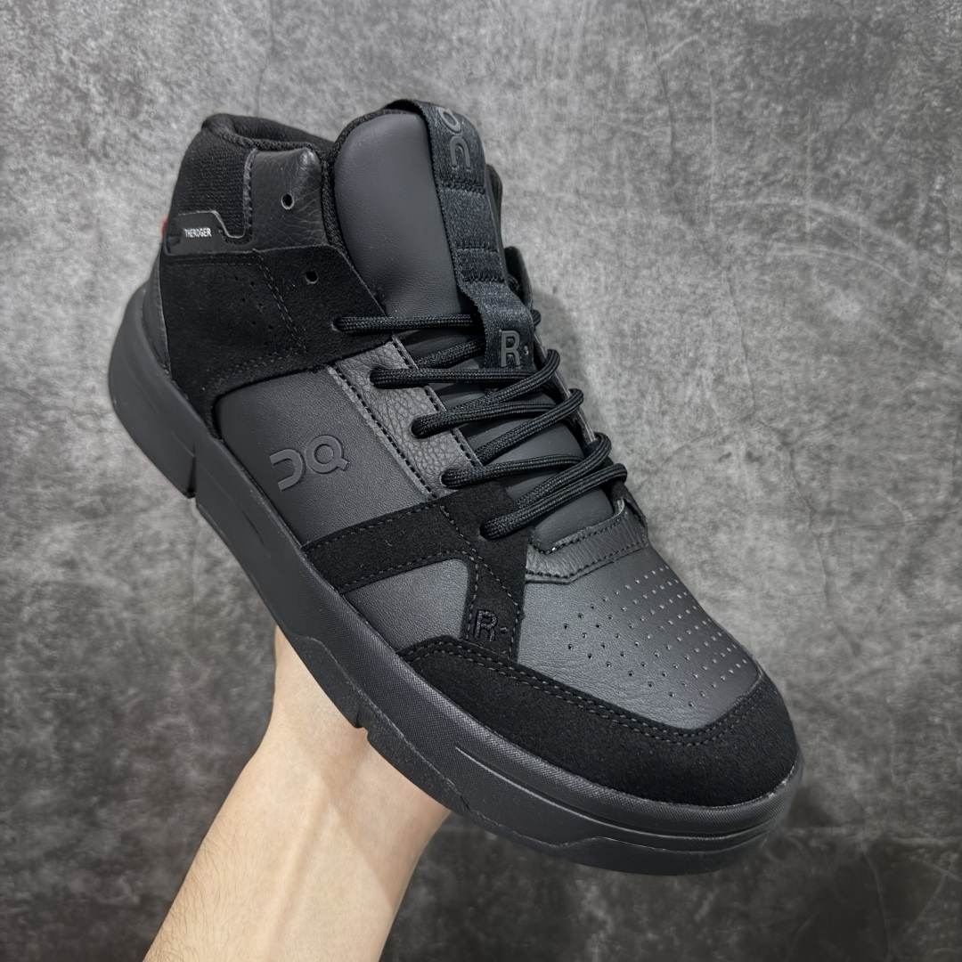 【纯原】THE Roger Clubhouse 高帮 复古单品费德勒 x On 昂跑 减震舒适板鞋#鞋款