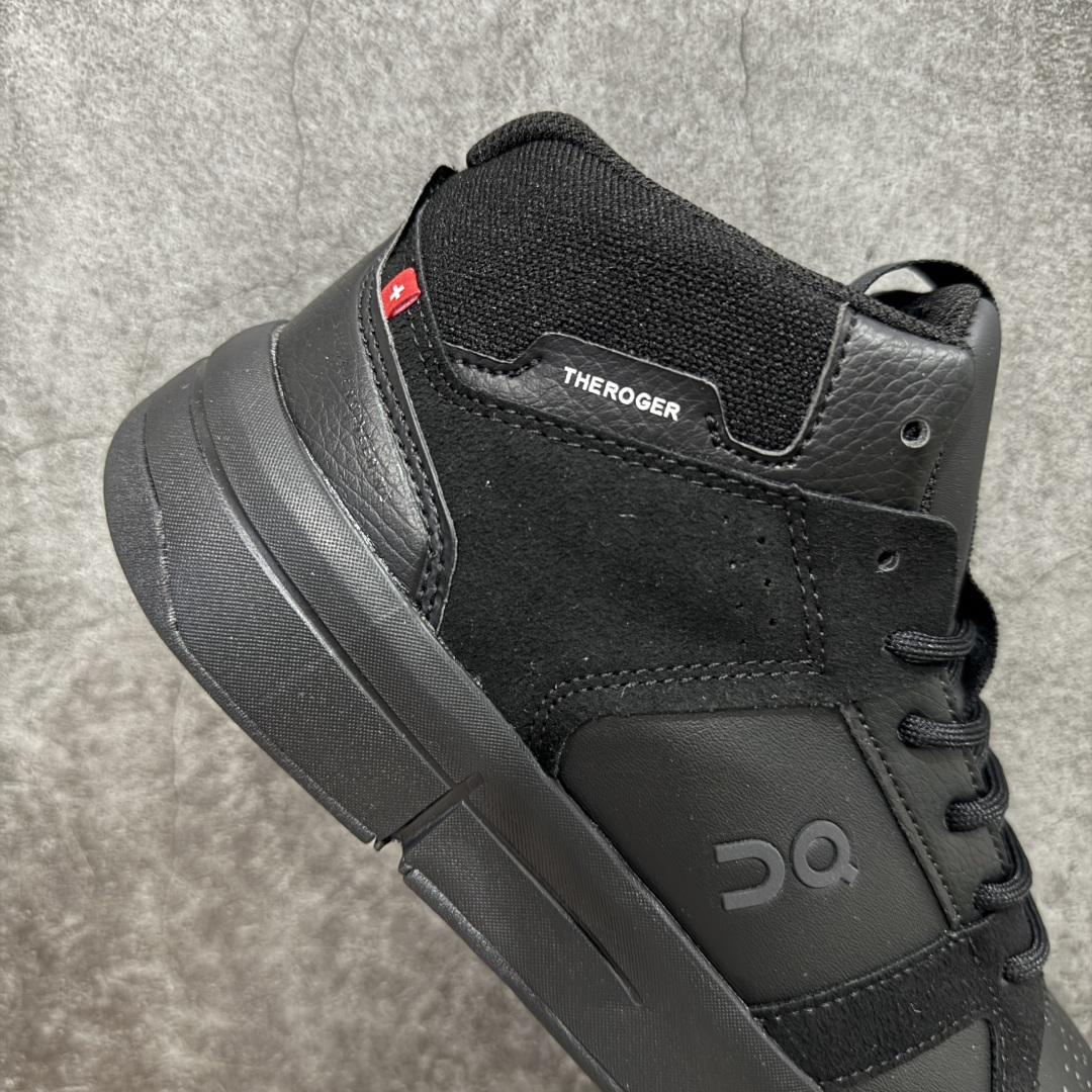 【纯原】THE Roger Clubhouse 高帮 复古单品费德勒 x On 昂跑 减震舒适板鞋#鞋款