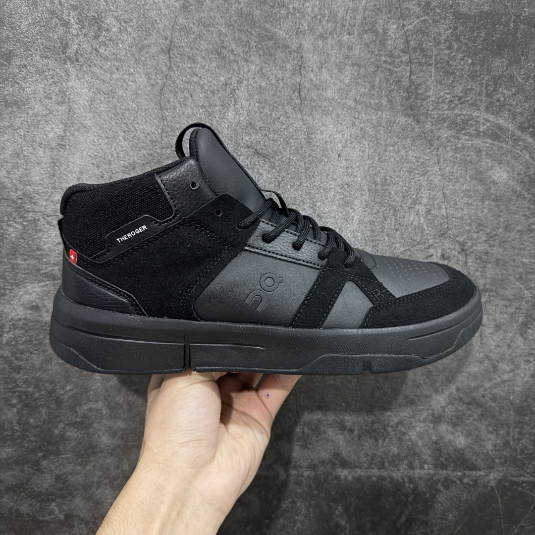 【纯原】THE Roger Clubhouse 高帮 复古单品费德勒 x On 昂跑 减震舒适板鞋#鞋款