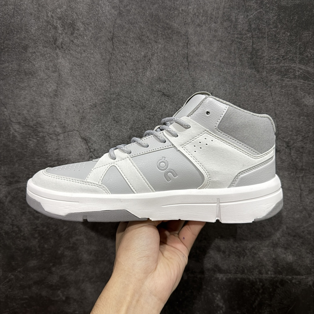 【纯原】THE Roger Clubhouse 高帮 复古单品费德勒 x On 昂跑 减震舒适板鞋#鞋款