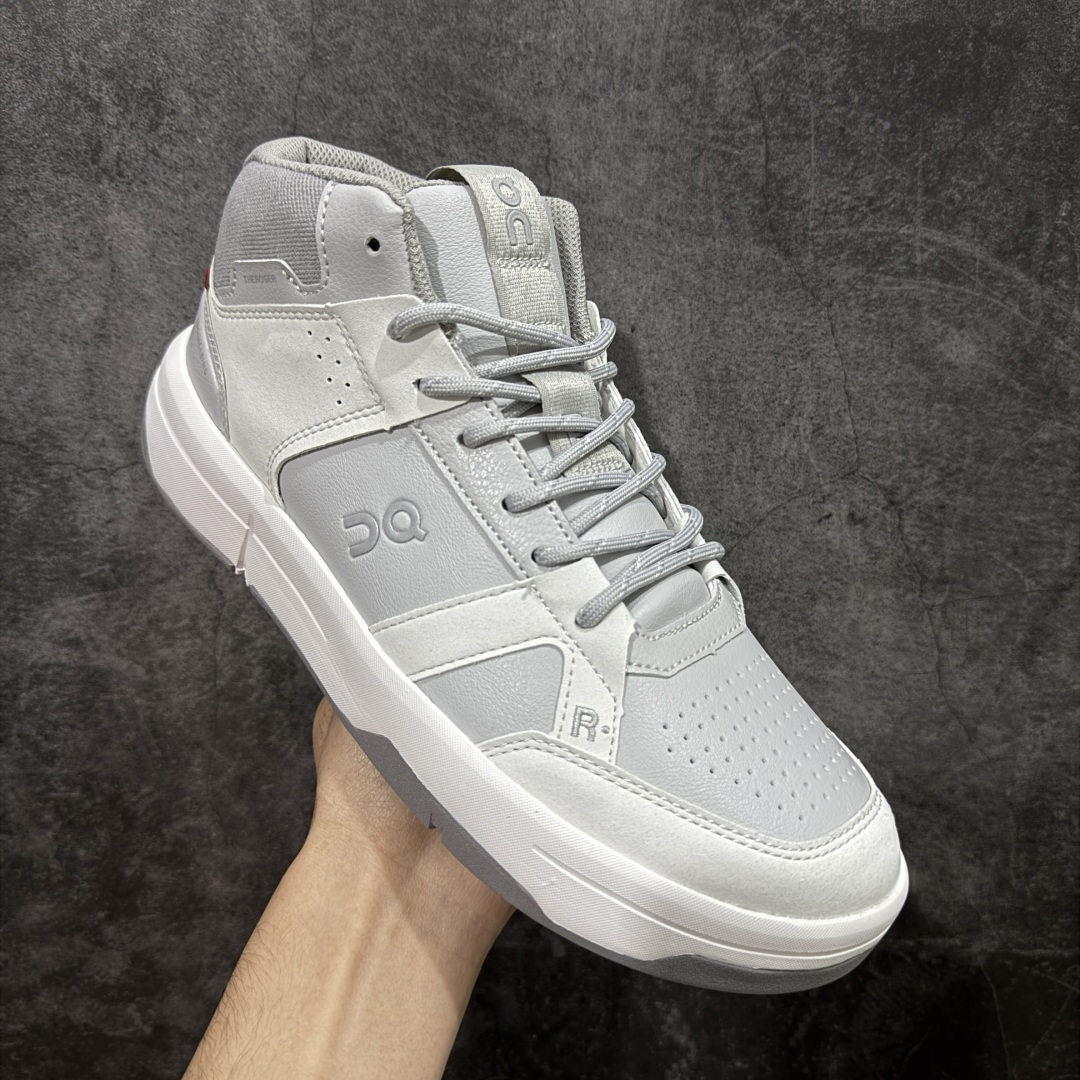 【纯原】THE Roger Clubhouse 高帮 复古单品费德勒 x On 昂跑 减震舒适板鞋#鞋款