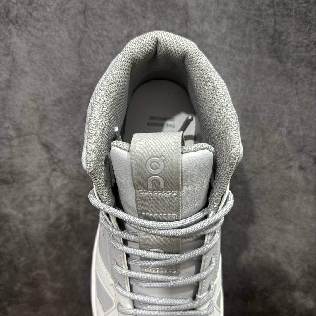 【纯原】THE Roger Clubhouse 高帮 复古单品费德勒 x On 昂跑 减震舒适板鞋#鞋款