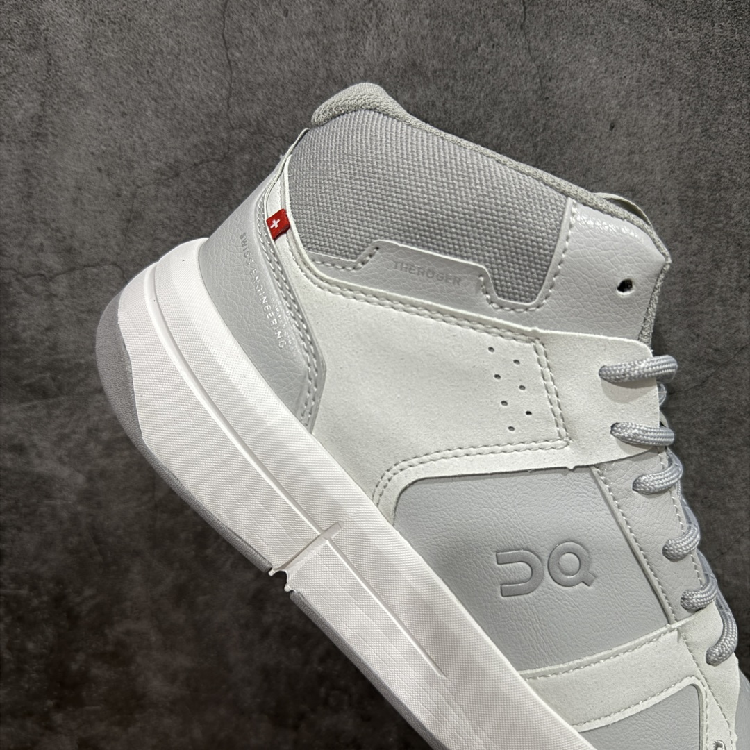 【纯原】THE Roger Clubhouse 高帮 复古单品费德勒 x On 昂跑 减震舒适板鞋#鞋款