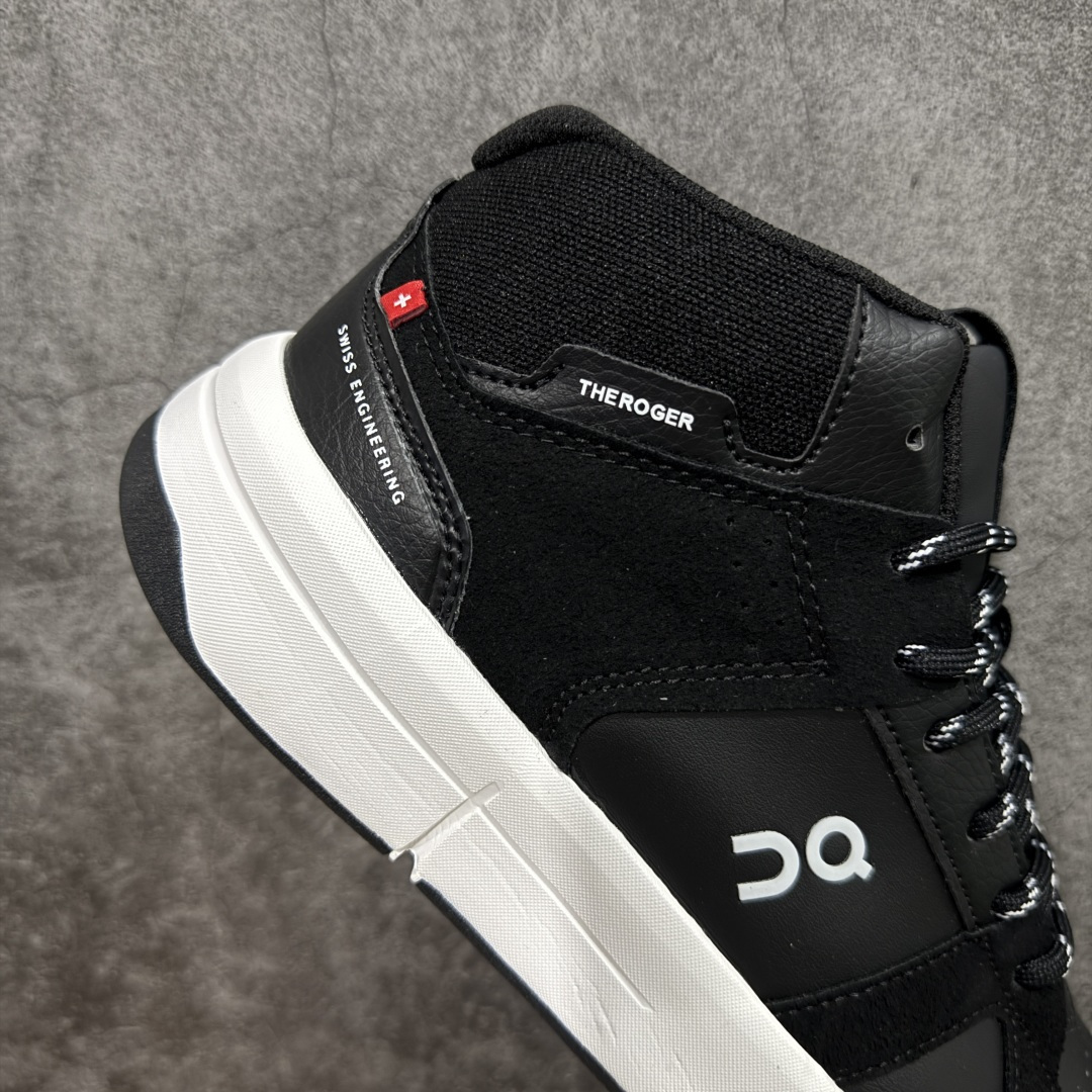 【纯原】THE Roger Clubhouse 高帮 复古单品费德勒 x On 昂跑 减震舒适板鞋#鞋款