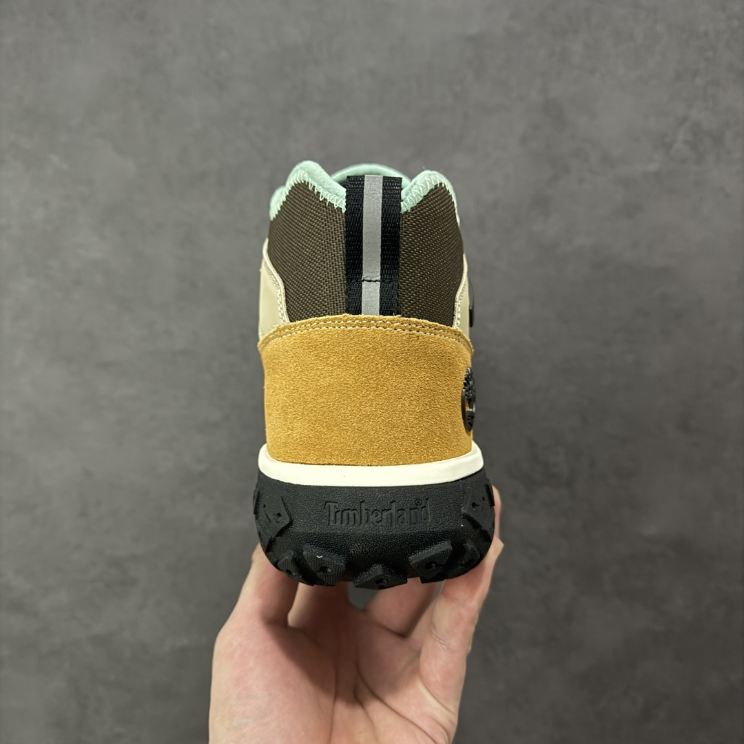 【纯原】Timberland添柏岚 Greenstride Motion 6 浅灰 户外中帮休闲马丁靴系