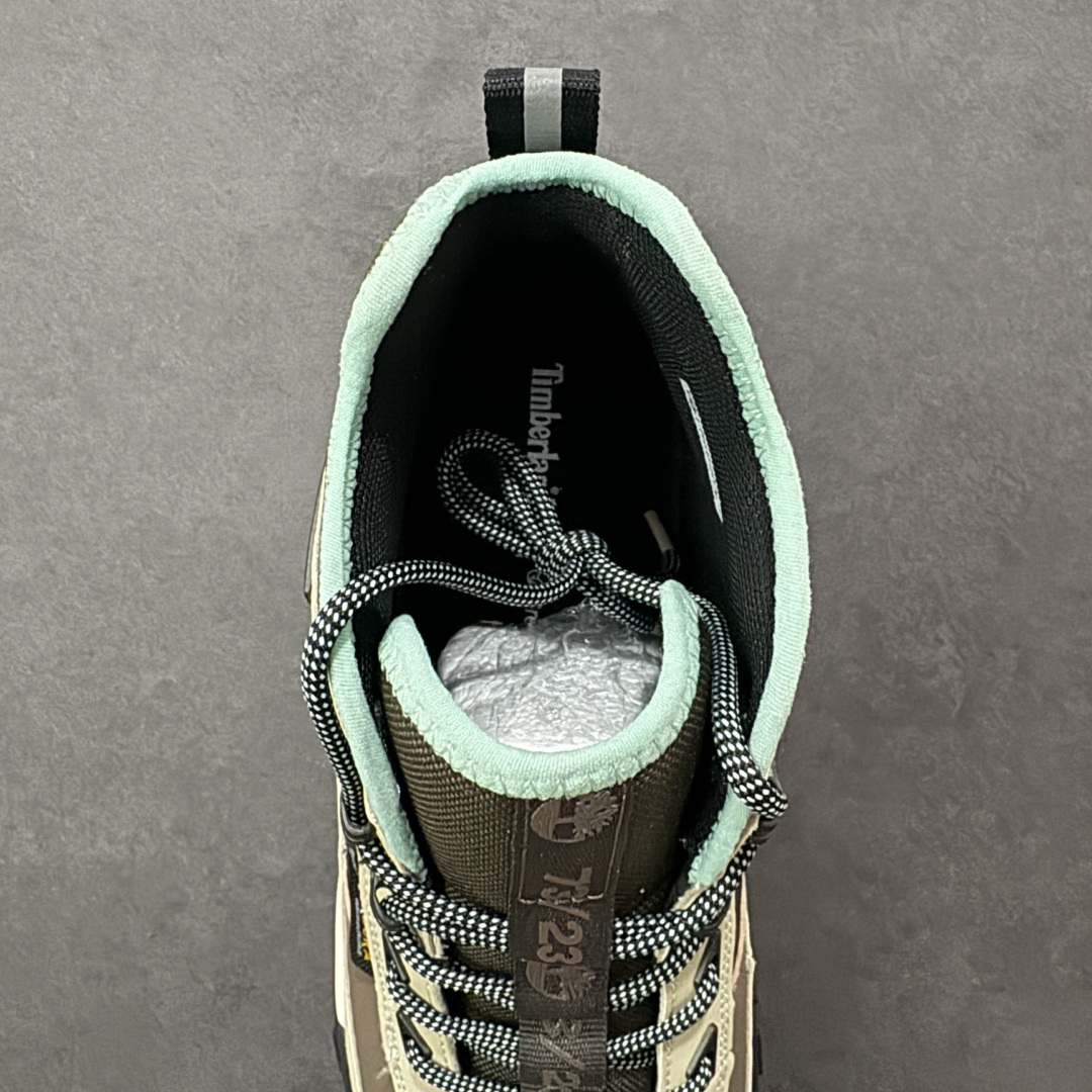 【纯原】Timberland添柏岚 Greenstride Motion 6 浅灰 户外中帮休闲马丁靴系