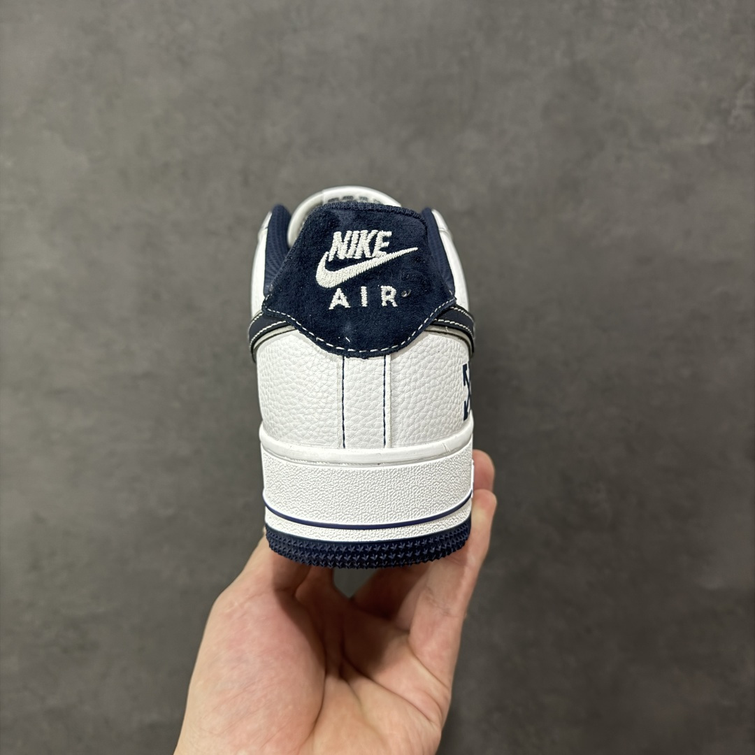 【定制版】NIke Air Force 1 '07 Low “OFF-WHITE联名——深蓝鬼脸”空军一