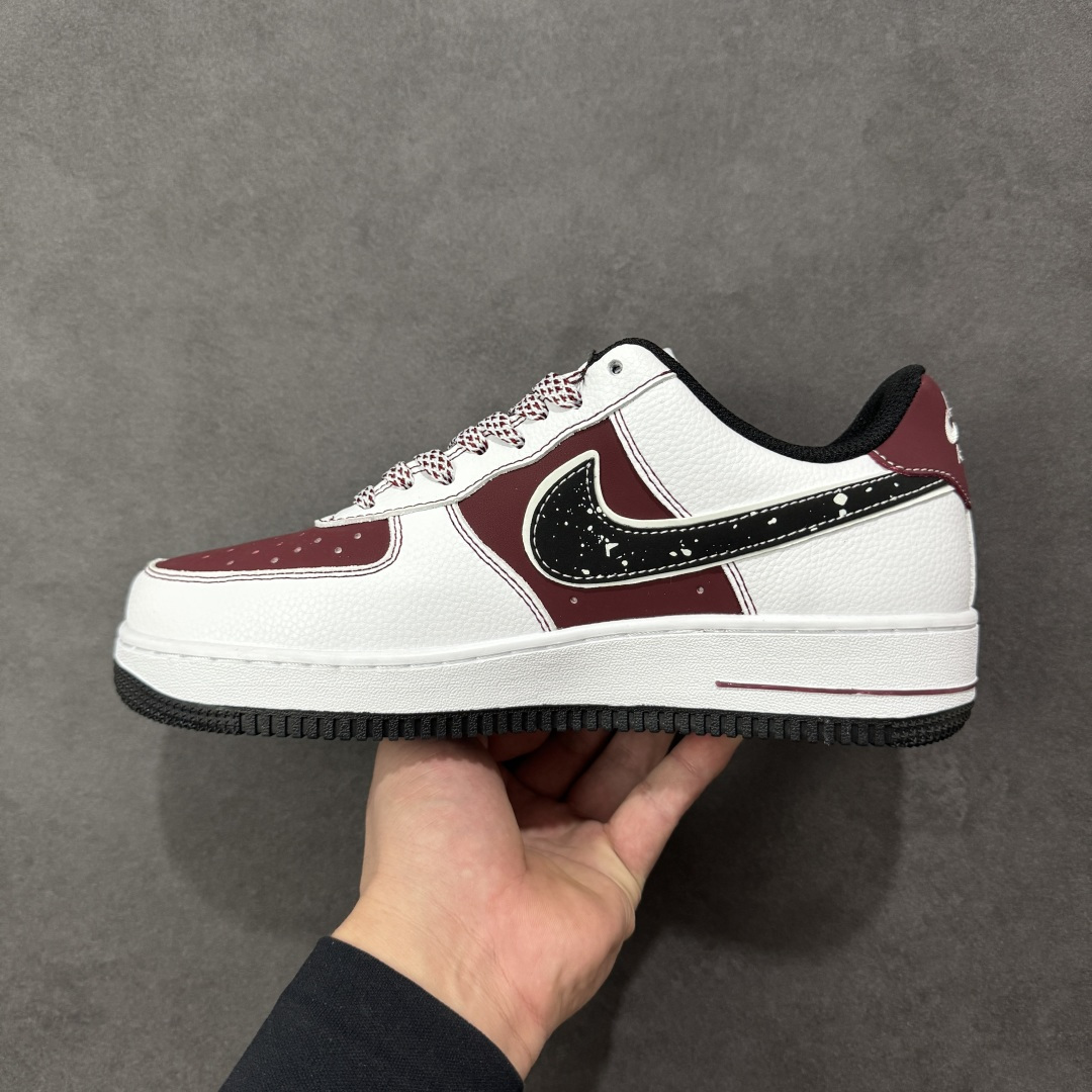 【定制版】NIke Air Force 1 '07 Low “古驰联名——栗红米白”空军一号 低帮 运动