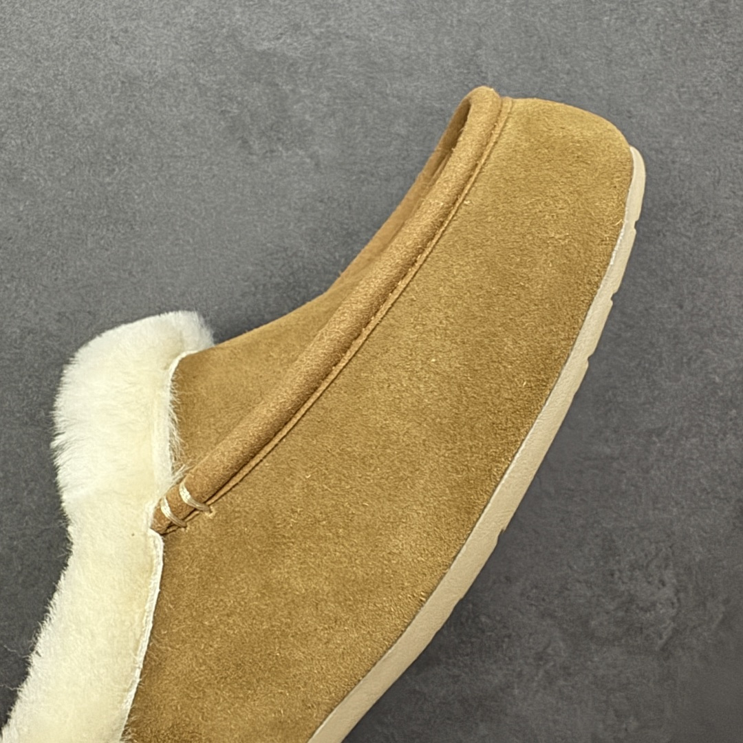 图片[5]-【莞产X1版本】 市面顶级版本 KALLEN LACE 1171391 UGG 百搭单品 东莞纯原UGG 秋冬羊皮毛一脚蹬懒人鞋 小红书爆款 广州外贸大厂生产 鞋头到鞋垫真羊皮毛一体 独立外盒包装 芯片 带防水工艺 区别市面任何版本 5cm厚底 独立原版开发大底 羊绒鞋垫 冬季保暖外出 家居都是很适合的选择 进年uug推出款式系列 局部偏向年轻消费者喜好 也走到时尚潮流穿搭的前沿 鞋身材质 防泼水涂层翻毛皮鞋面 17毫米UGGPURE™植入式羊毛内底 轻便防滑舒适橡胶外底 带有品牌LOGO商标 带全套包装 尺码： 35-40-选品中心