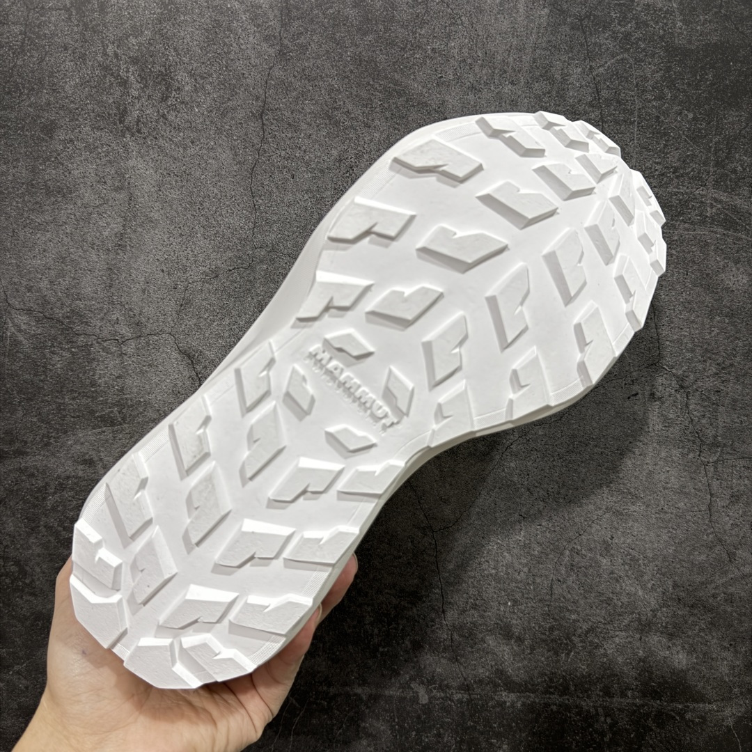 【莞产版本】MAMMUT猛犸象 Aenergy 舒适时尚 耐磨防滑 低帮 徒步鞋 男款 白色轻量化舒适性